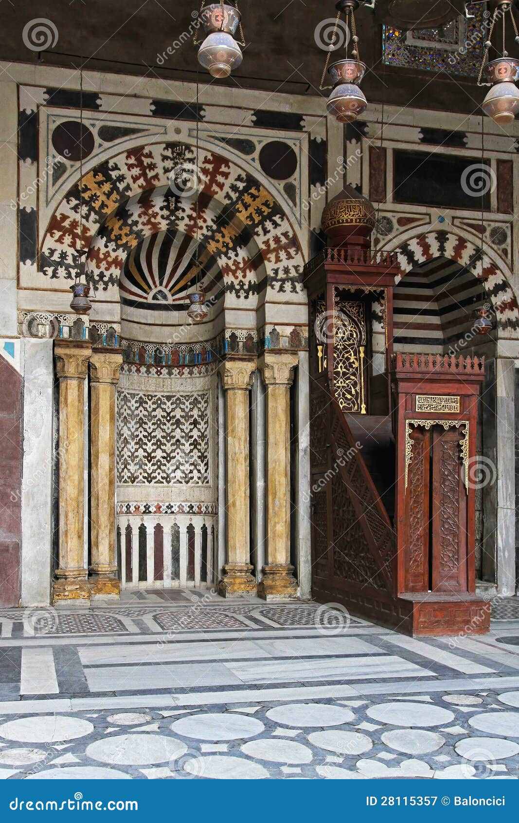 minbar in mosque