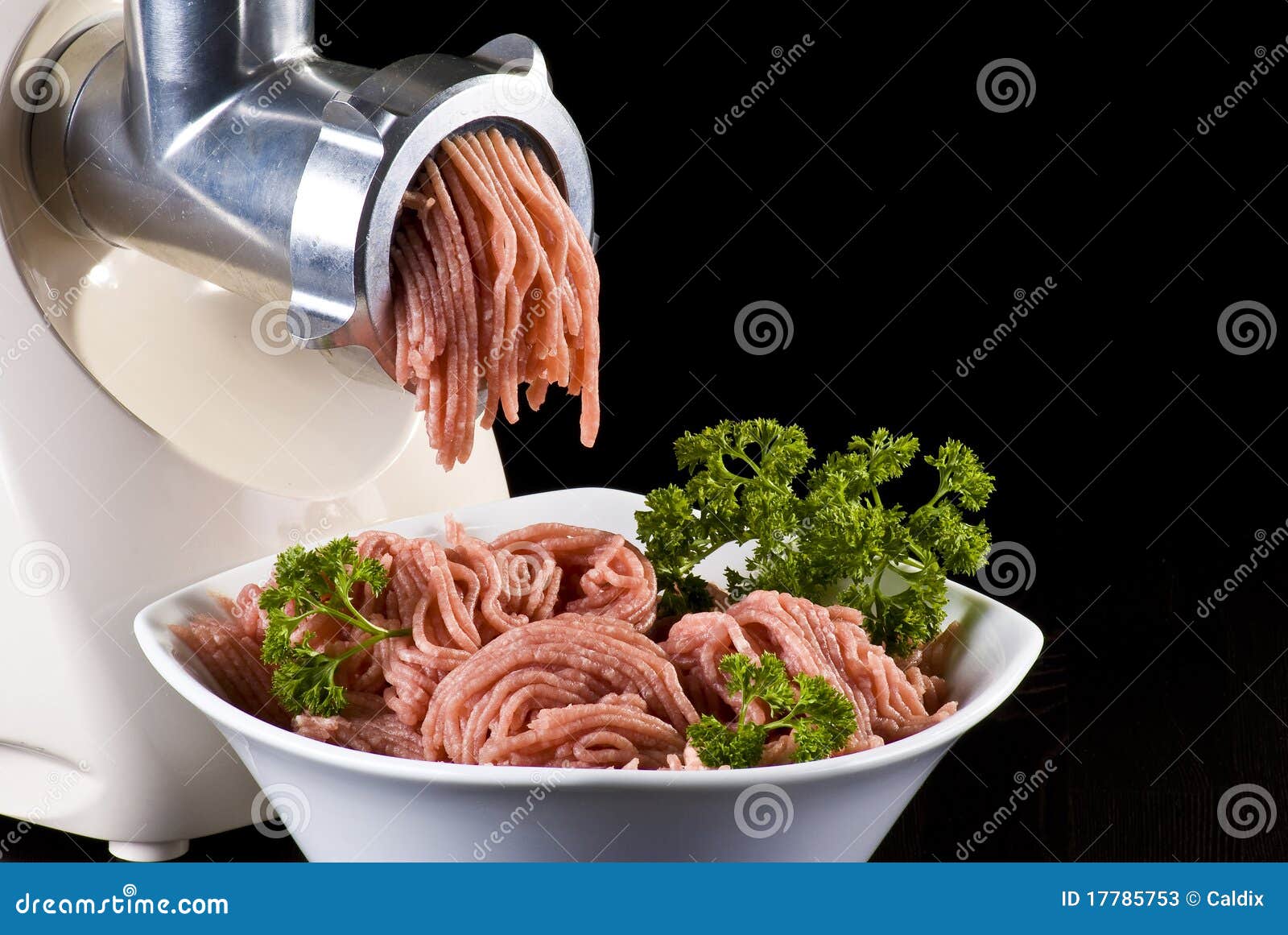 Mince and meat grinder stock image. Image of butcher 17785753