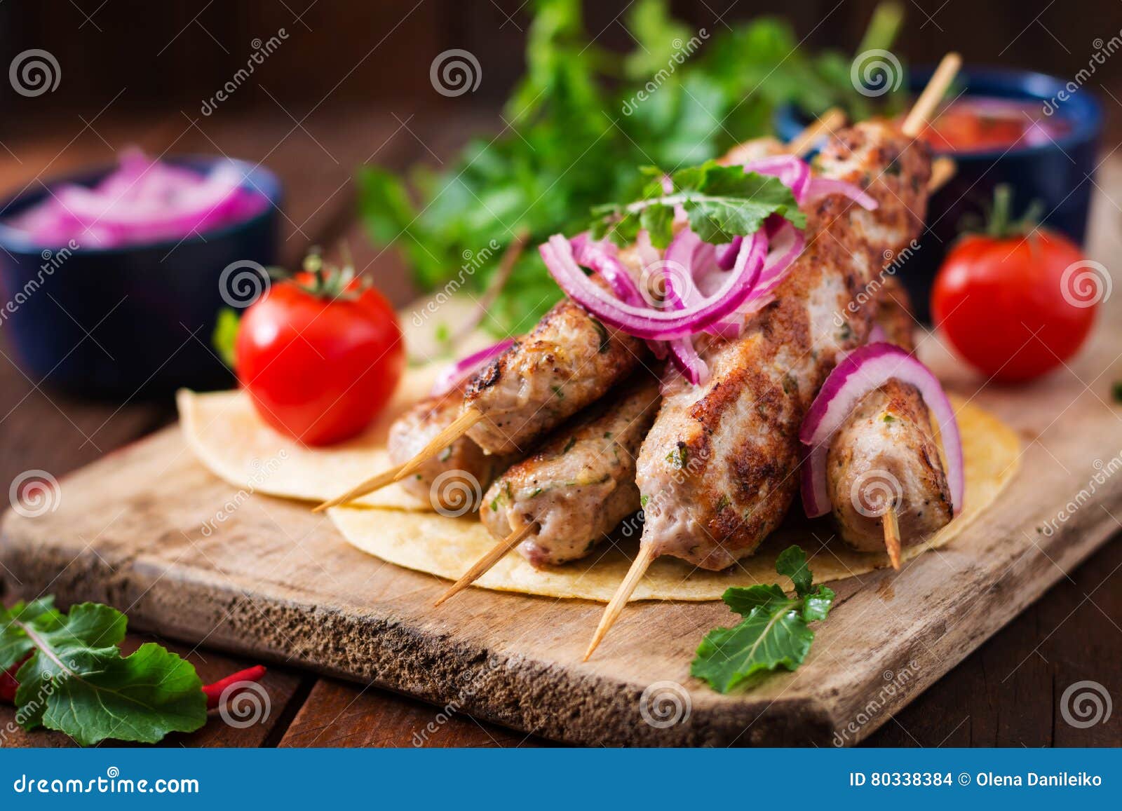 Minced Lula Kebab Grilled Turkey Chicken Stock Photo Image of healthy