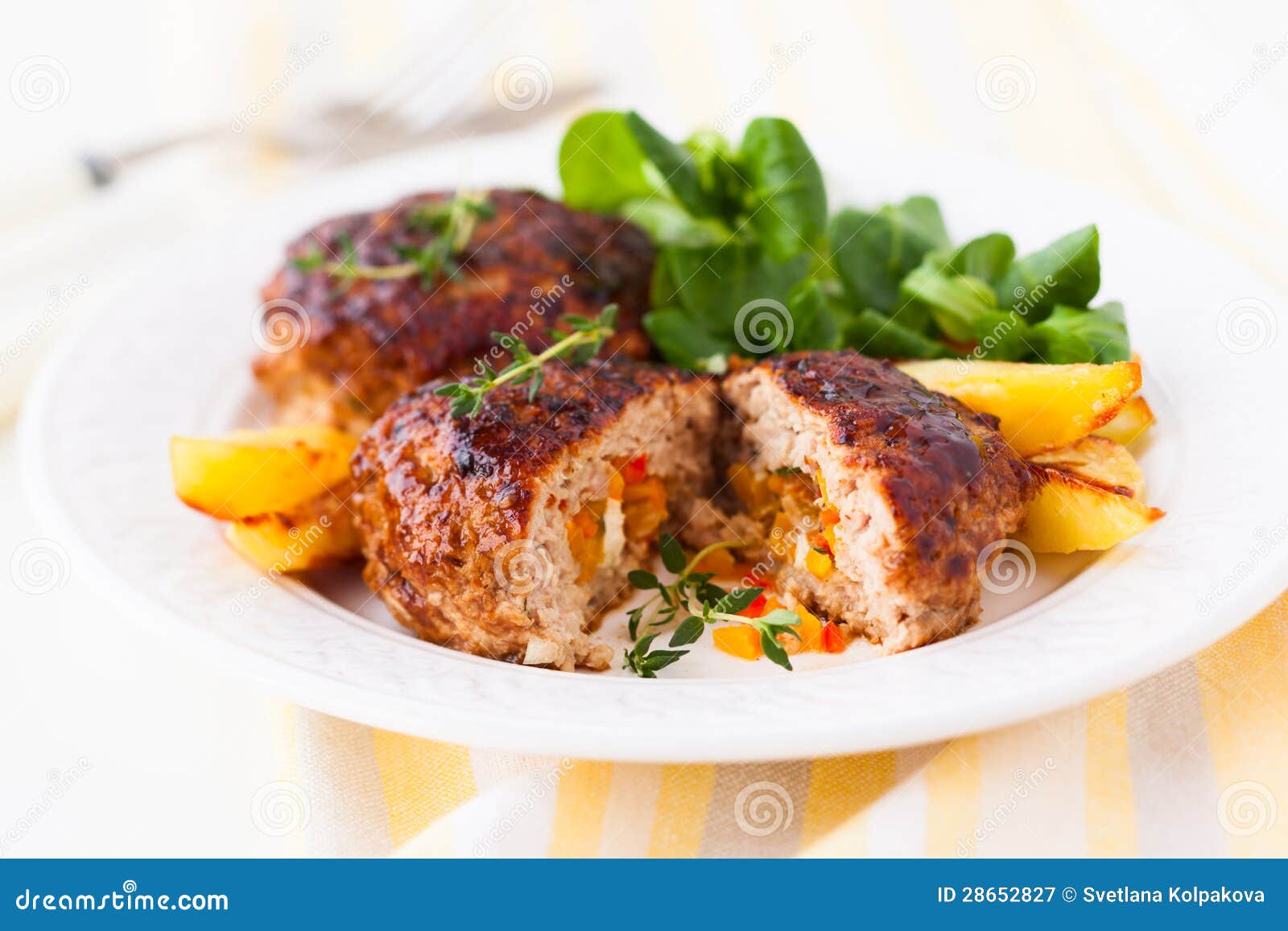 Minced meat patties stock image. Image of closeup, cheese 28652827