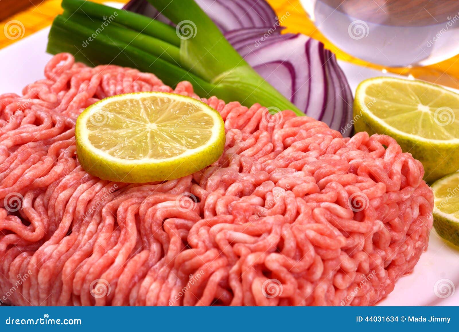 Minced Meat stock photo. Image of food, macro, flavor 44031634