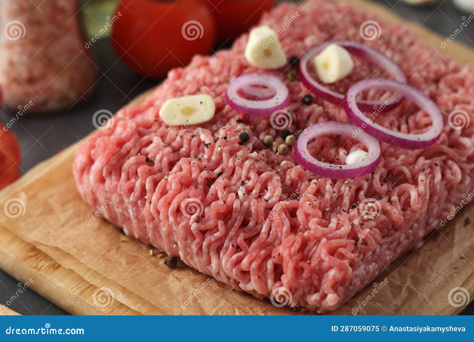 Minced Pork In The Process Of Cooking Stock Image Image Of Food Chop Minced Pork In The Process Of Cooking Stock Image Image Of Food Chop
