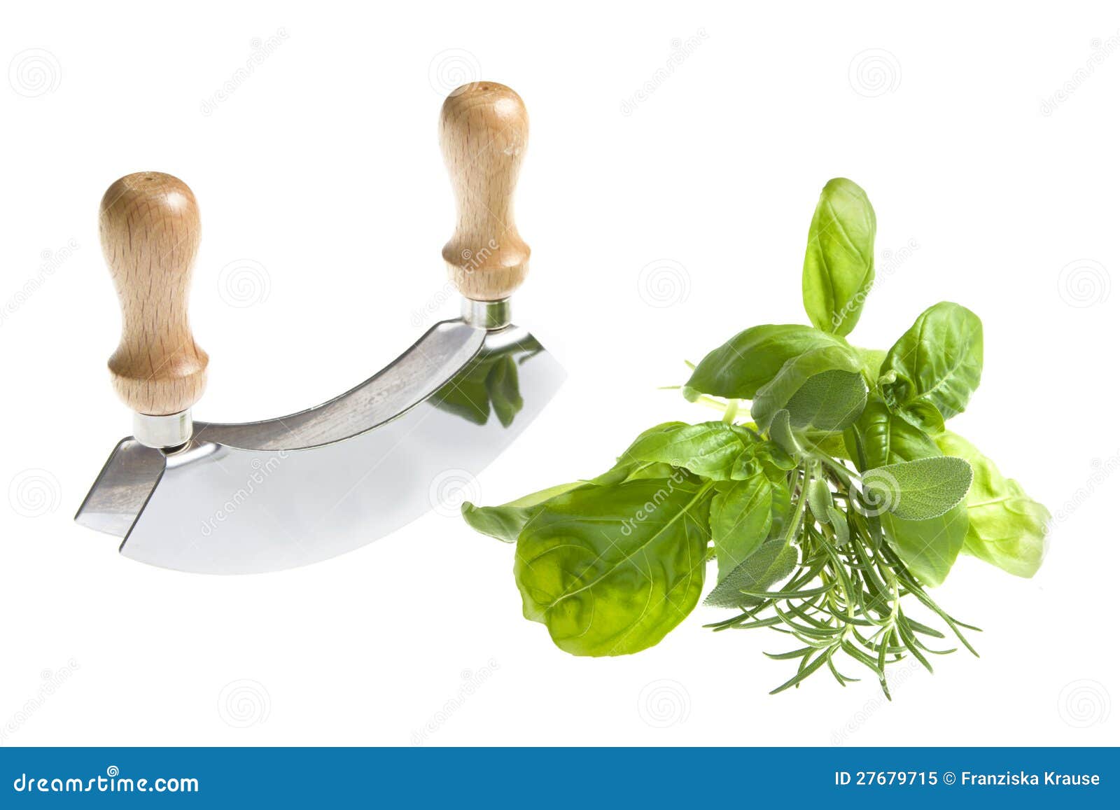 Mincing knife with spices stock image. Image of utensil 27679715