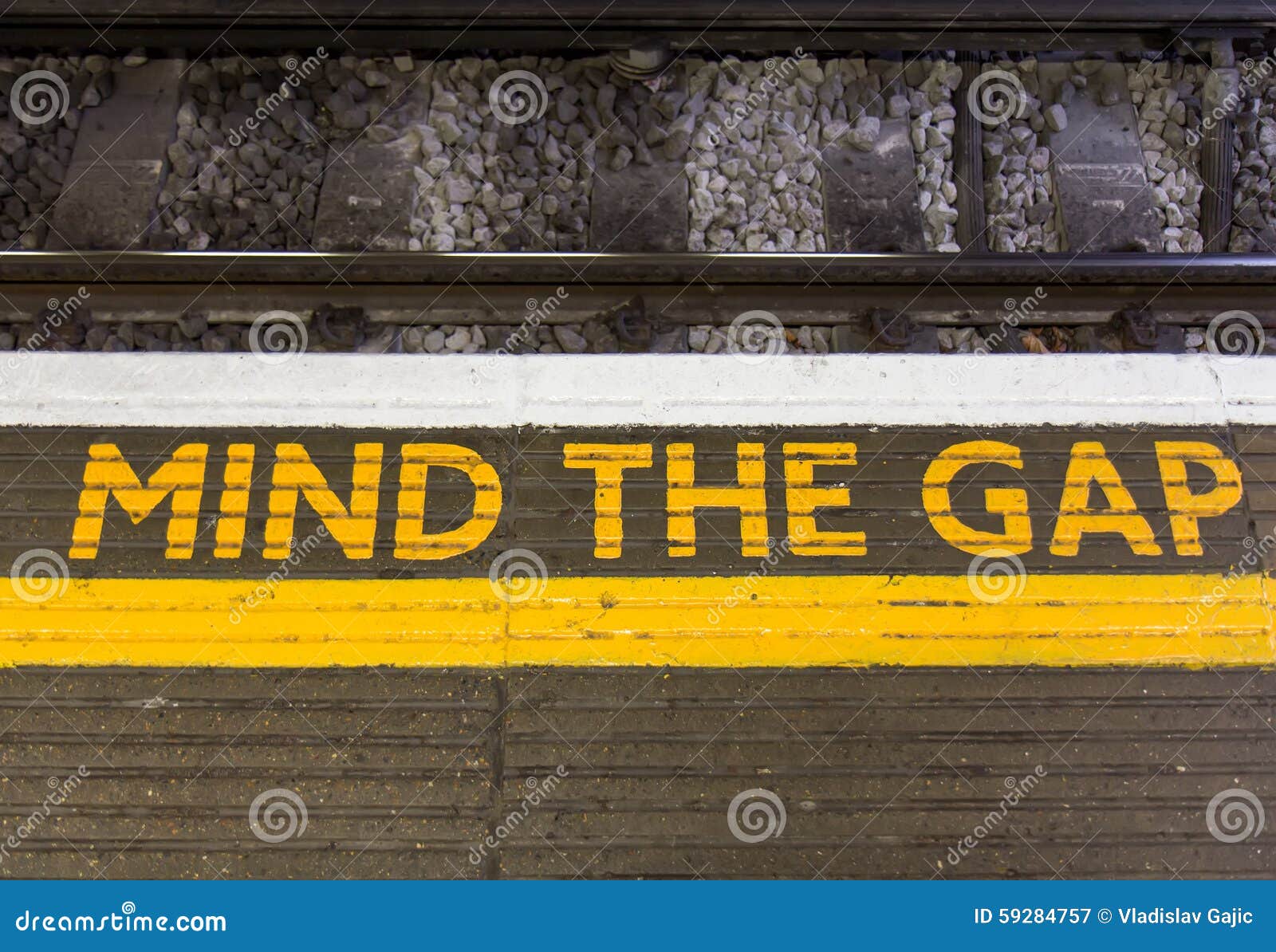 Mind the gap sign stock image. Image of line, mind, pattern - 59284757