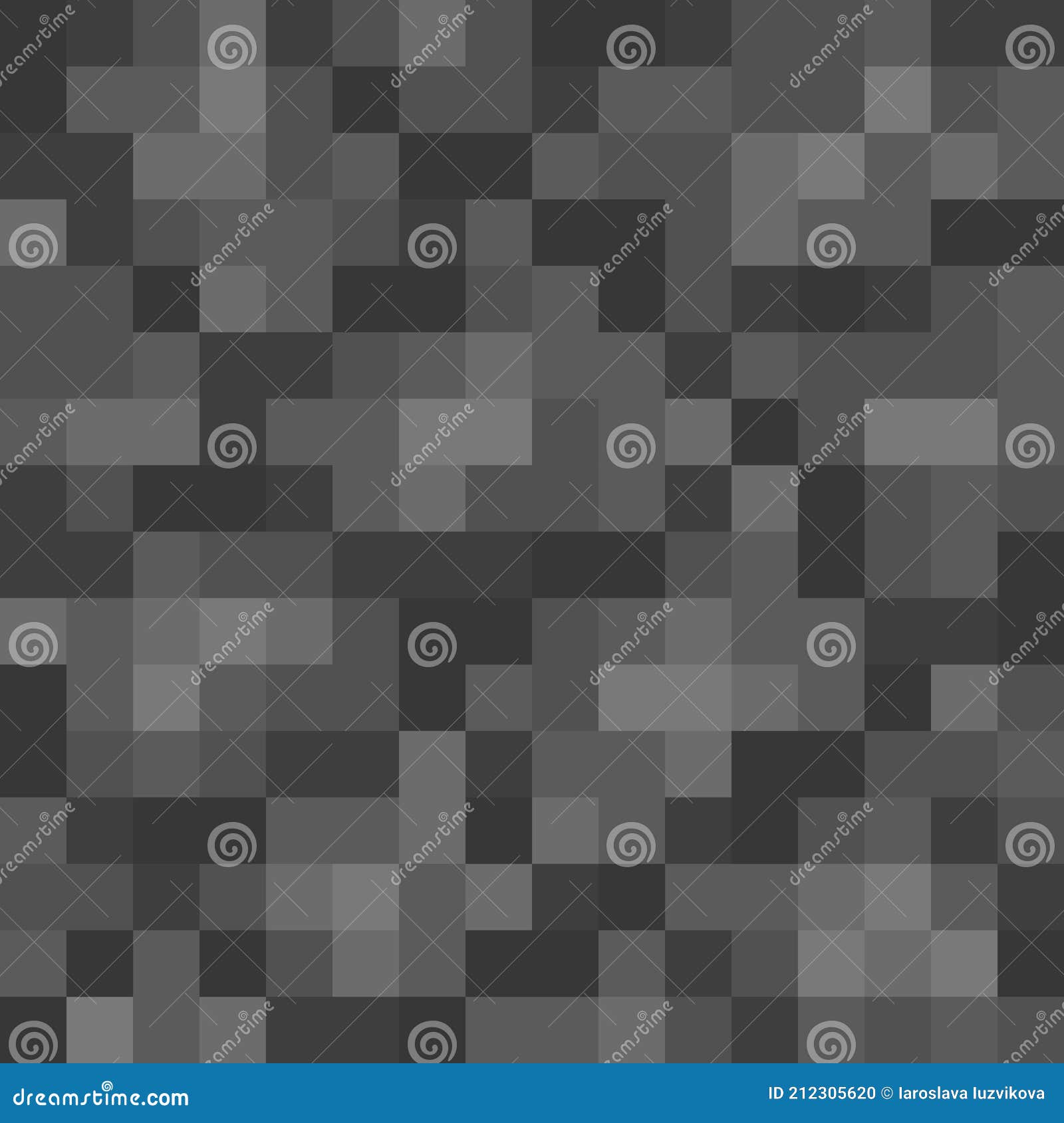 Minecraft象元点styles鹅卵石块背景 游戏pixelated无缝的广场上的灰色石背景的概念 载体向量例证 插画包括有打印 工艺