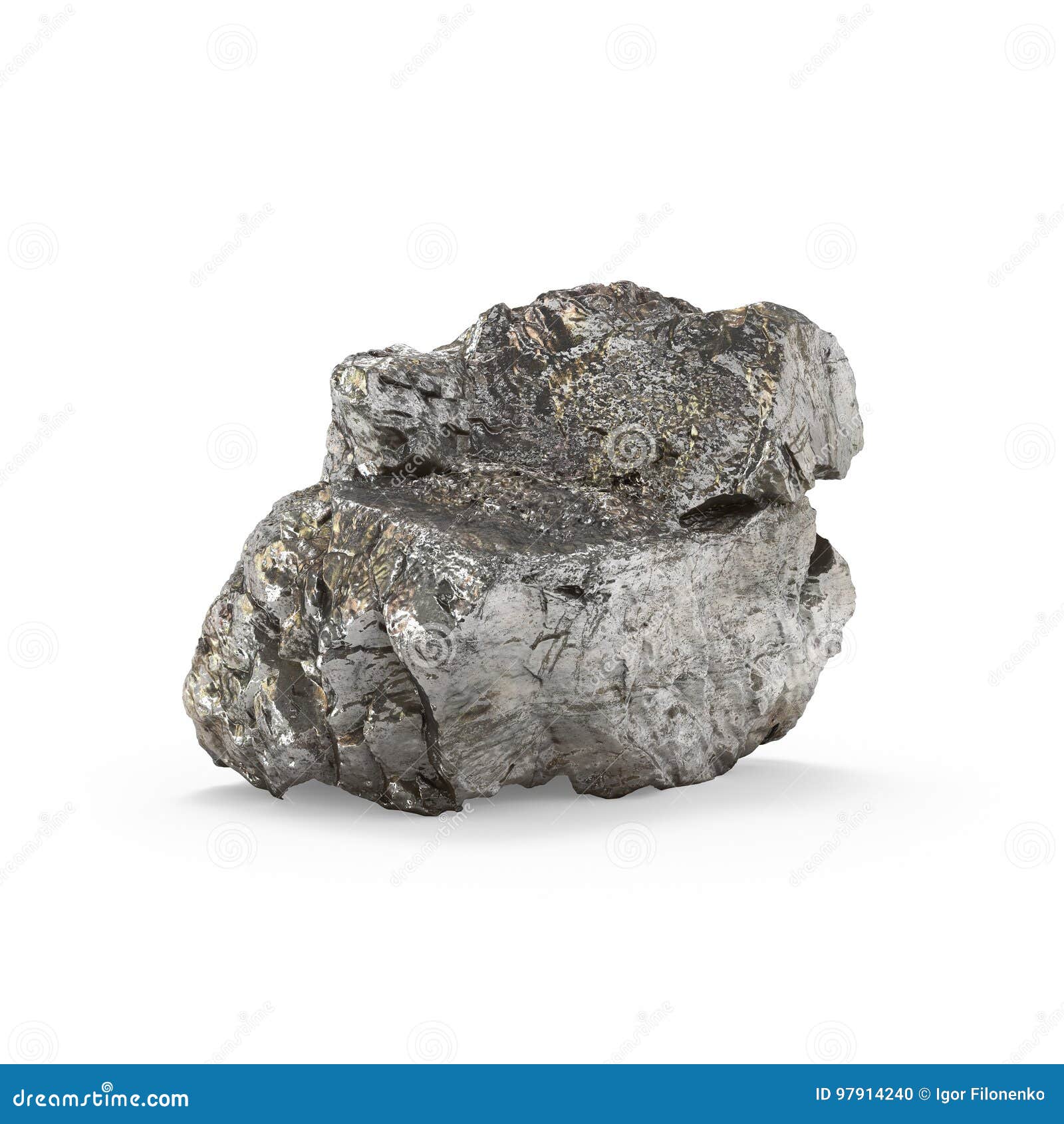 The Mineral Raw Materials 3d Rendering Stock Photo Illustration of treasure, discovery 97914240