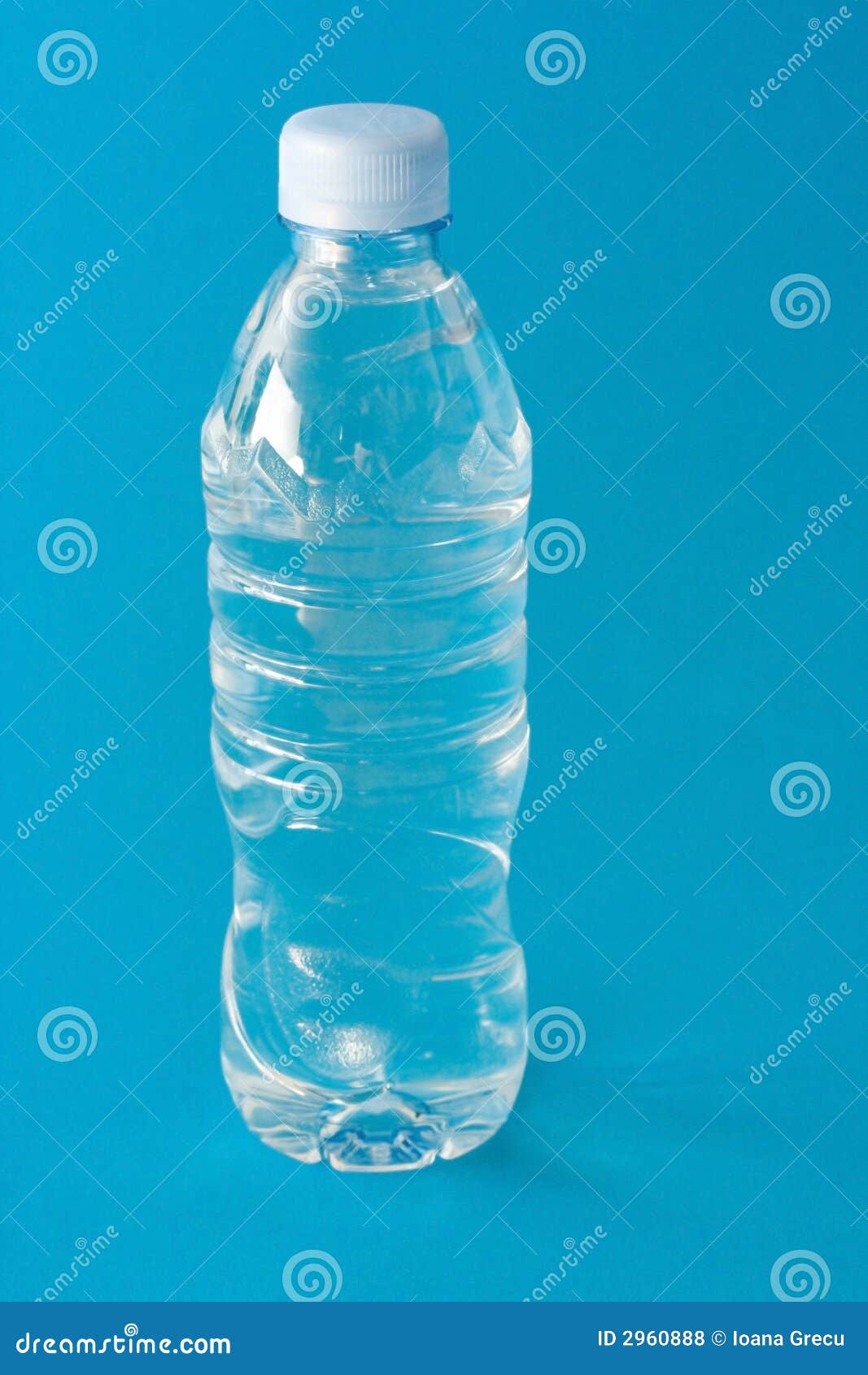 Neutral water bottle stock illustration. Illustration of mineral - 13645859