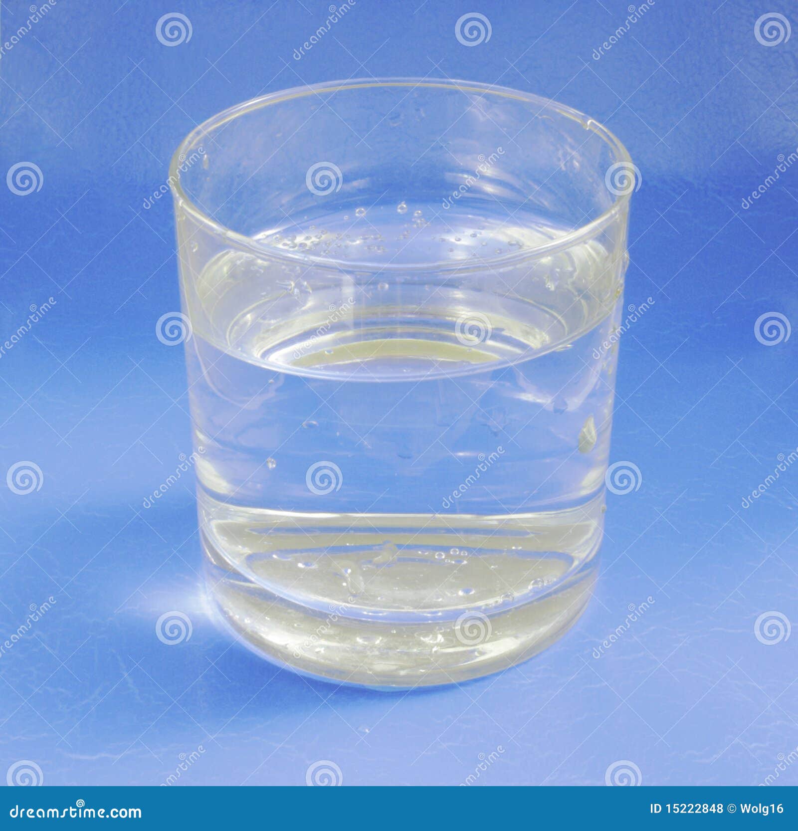 Mineral water in glass stock photo. Image of clean, cold 15222848