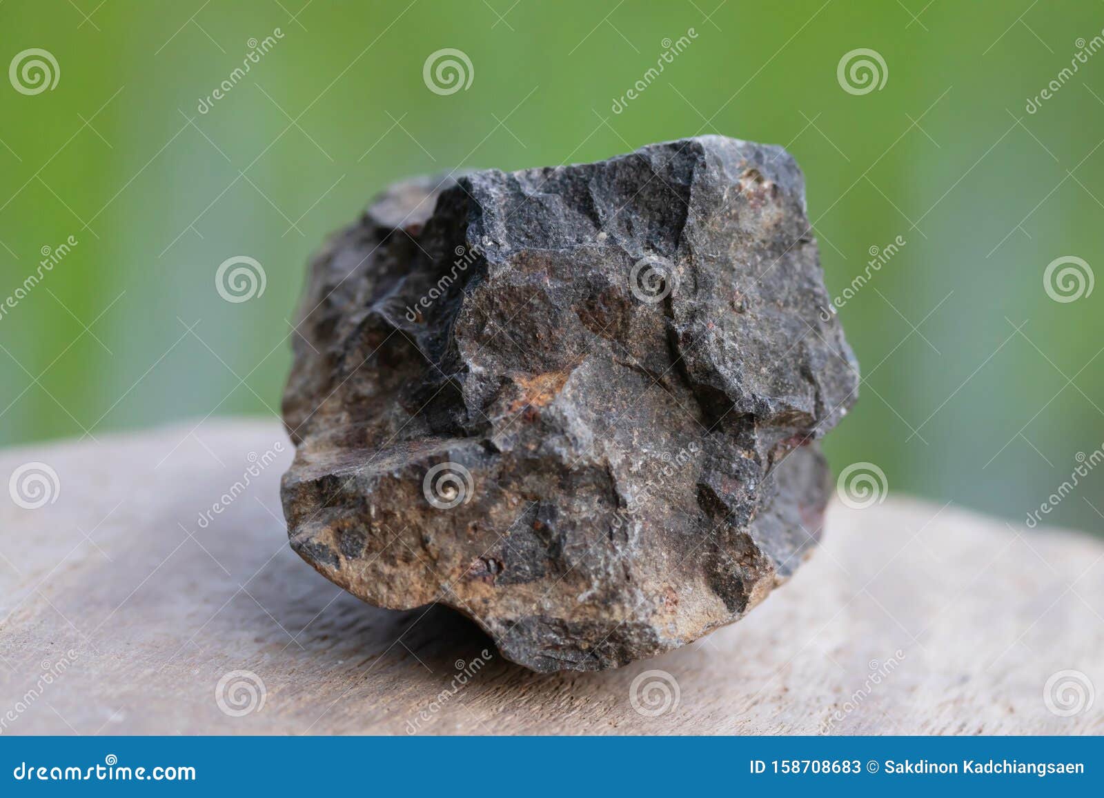 Minerals of Basalt Rock for Industry Stock Image Image of close