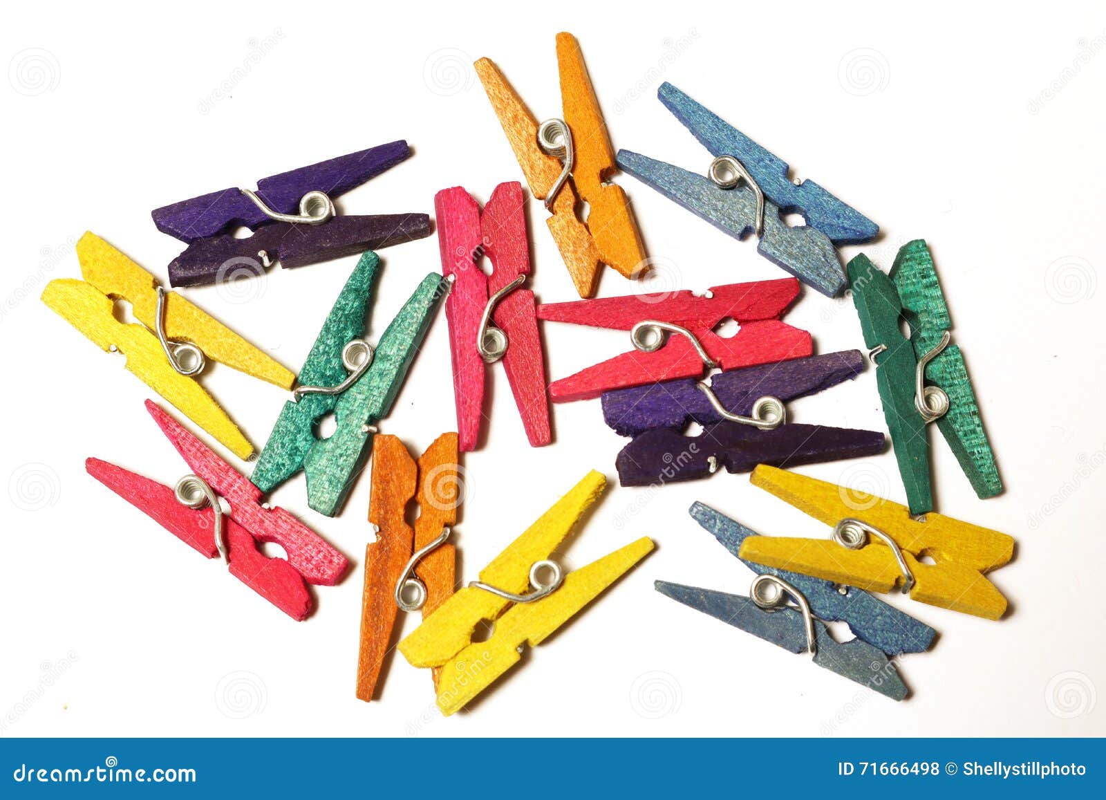 Mini Colourful Clothes Pegs Foto de Stock Imagem de objeto, homem