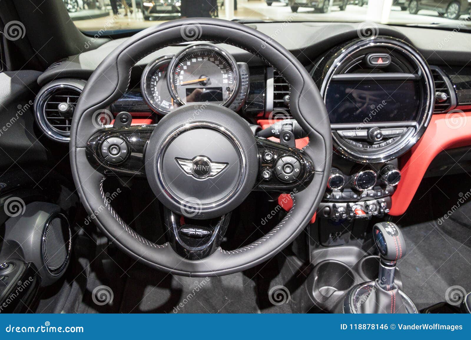 Mini Cooper Car Dashboard Editorial Photo Image Of Route