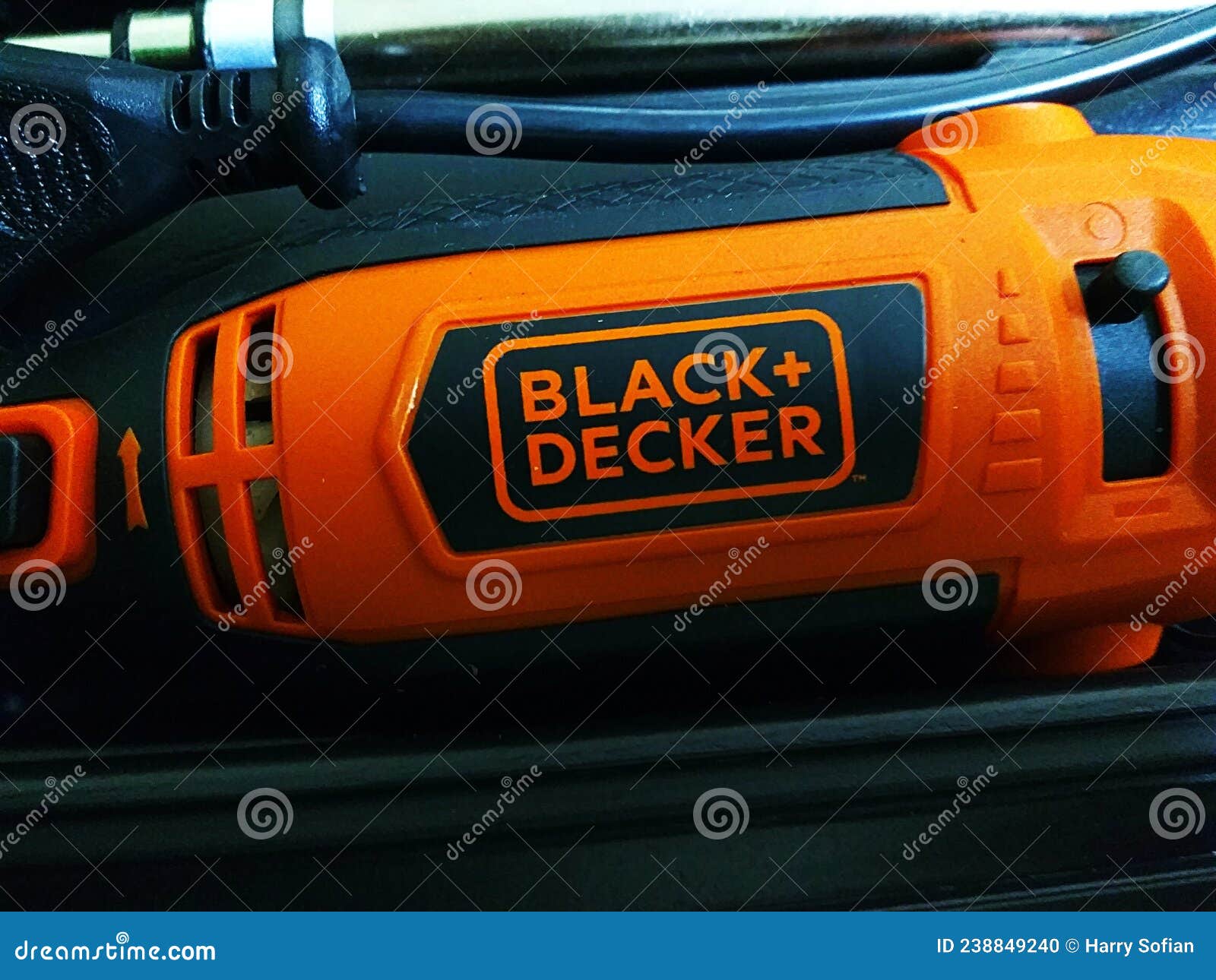 Black and decker drill hi-res stock photography and images - Alamy