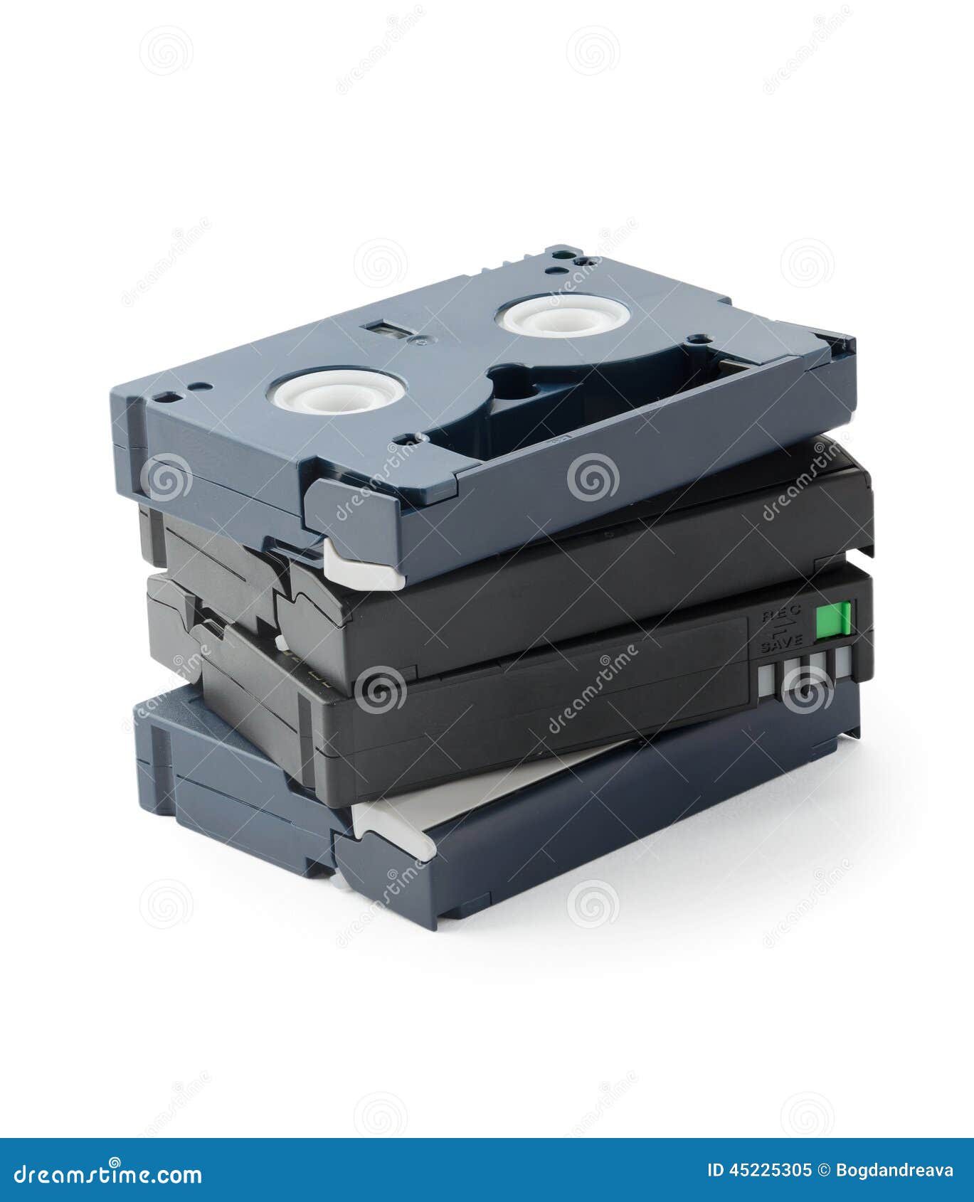 Mini DV Cassettes stack stock image Image of small movie 