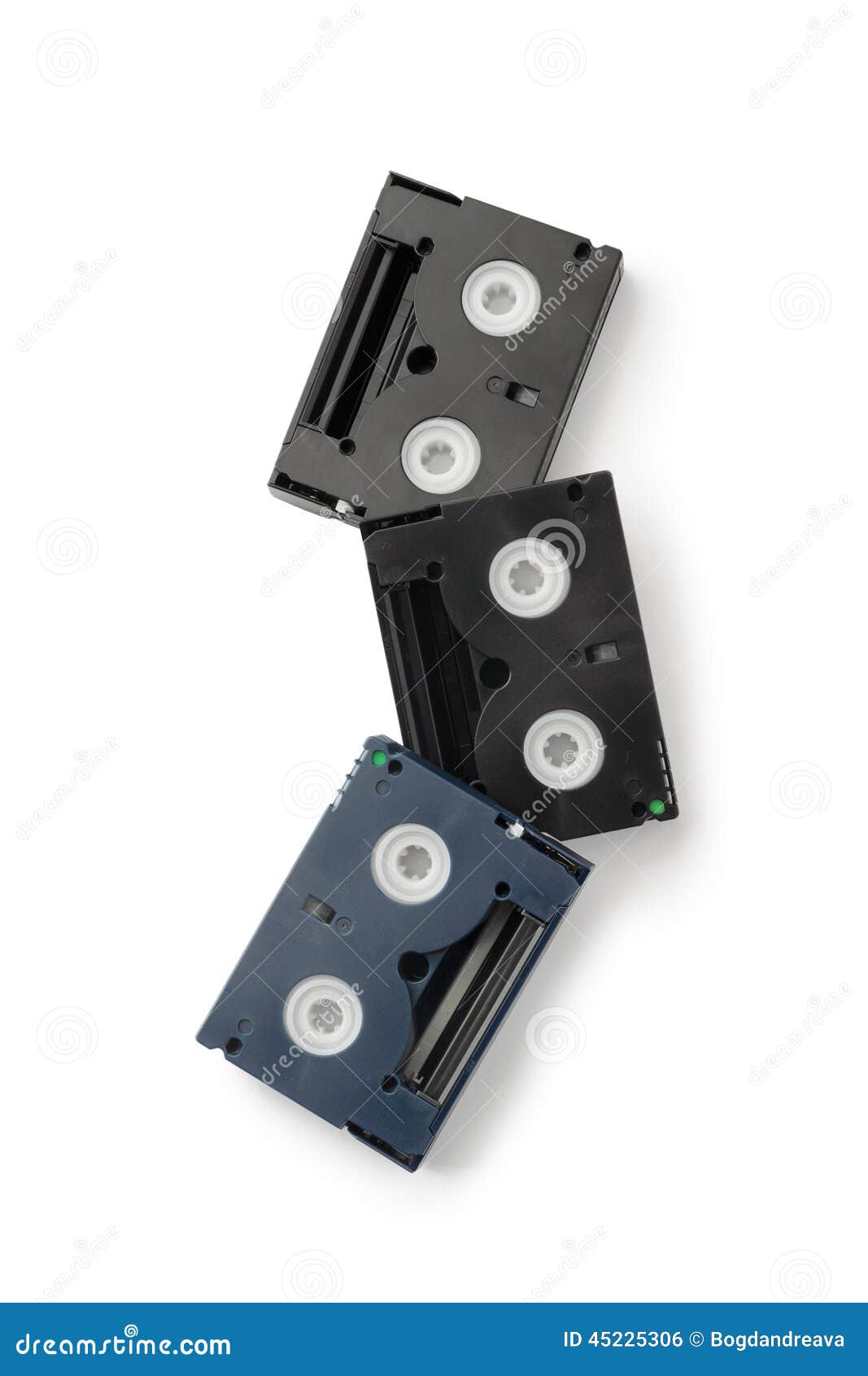 Mini DV Cassettes stock photo. Image of tape, cassette 45225306
