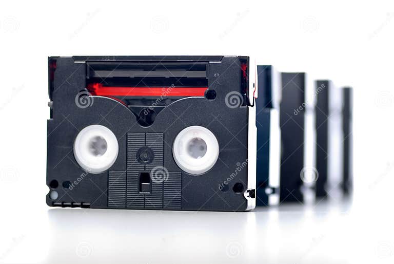 Mini DV tape stock image. Image of film, definition, mini 4657771