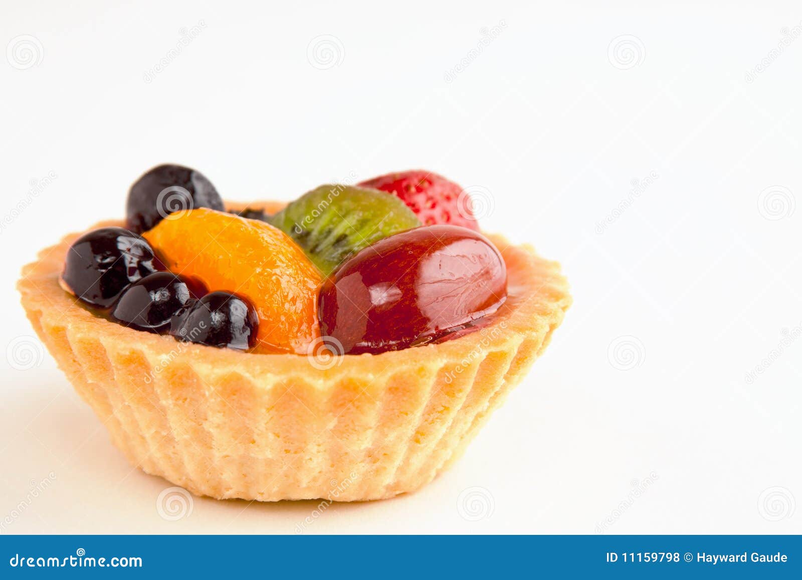Mini fruit tart stock photo. Image of blue, tasty, food 11159798
