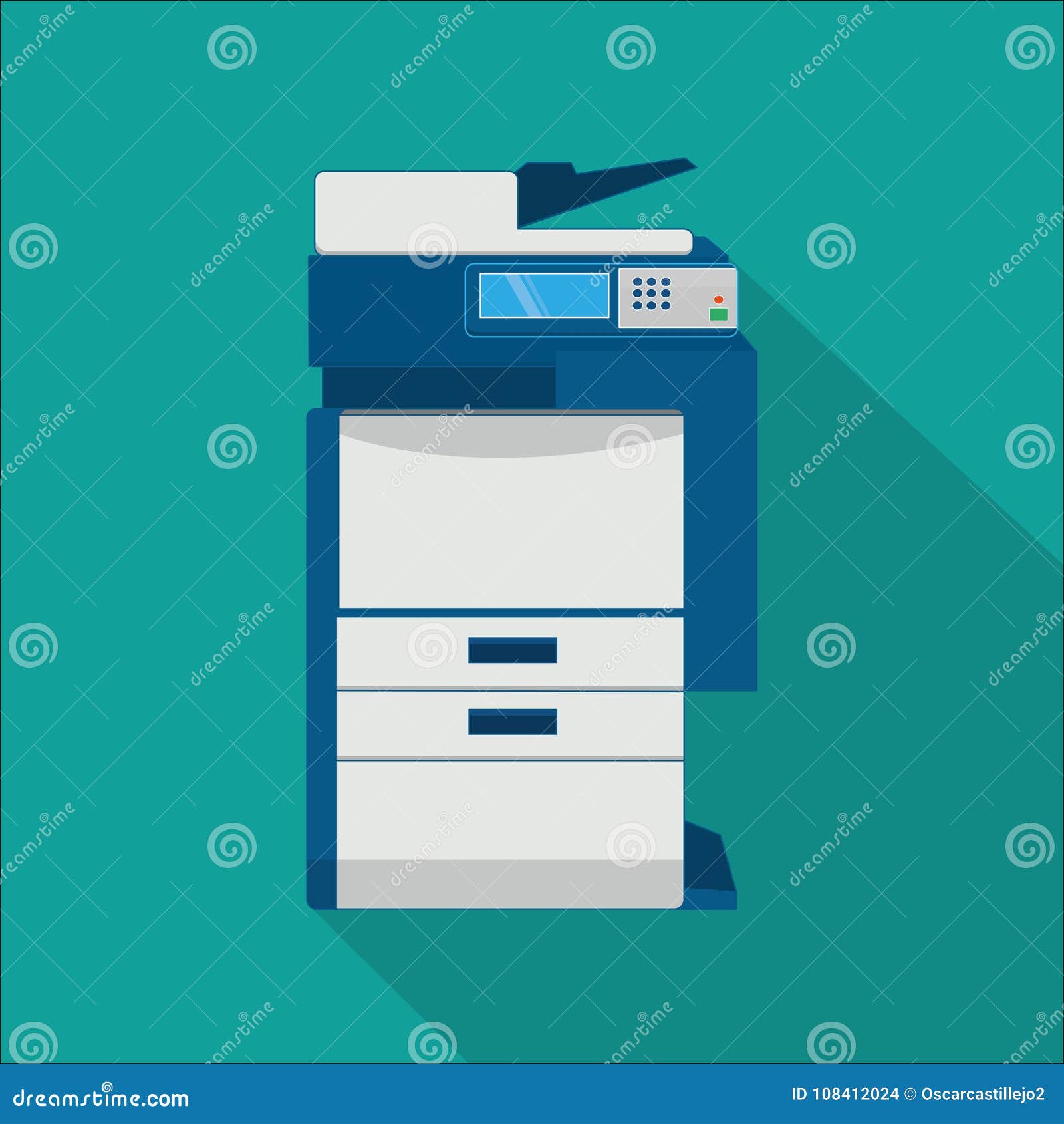multifuctional printer and photocopier and scanner