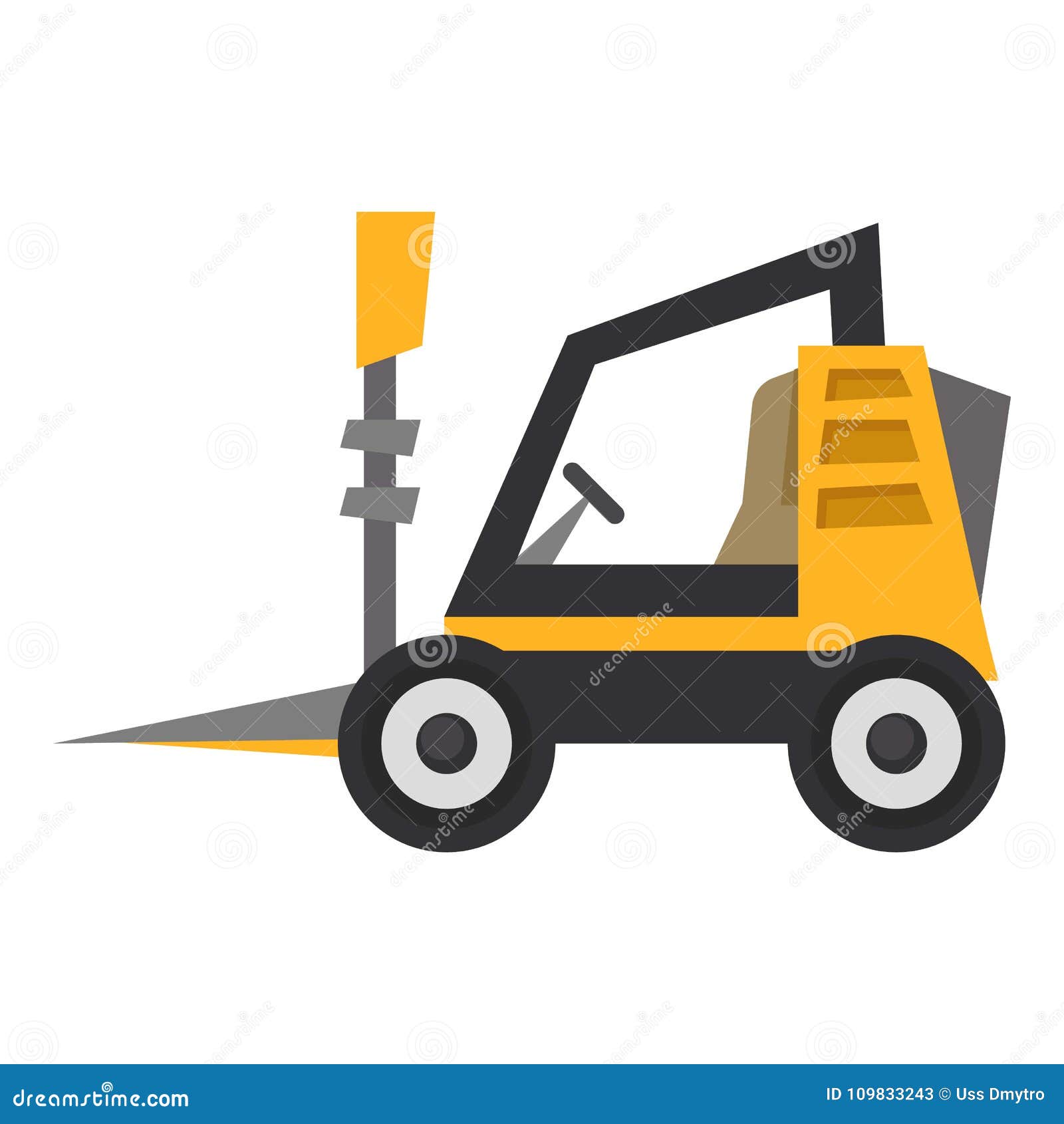 mini loader icon, flat style