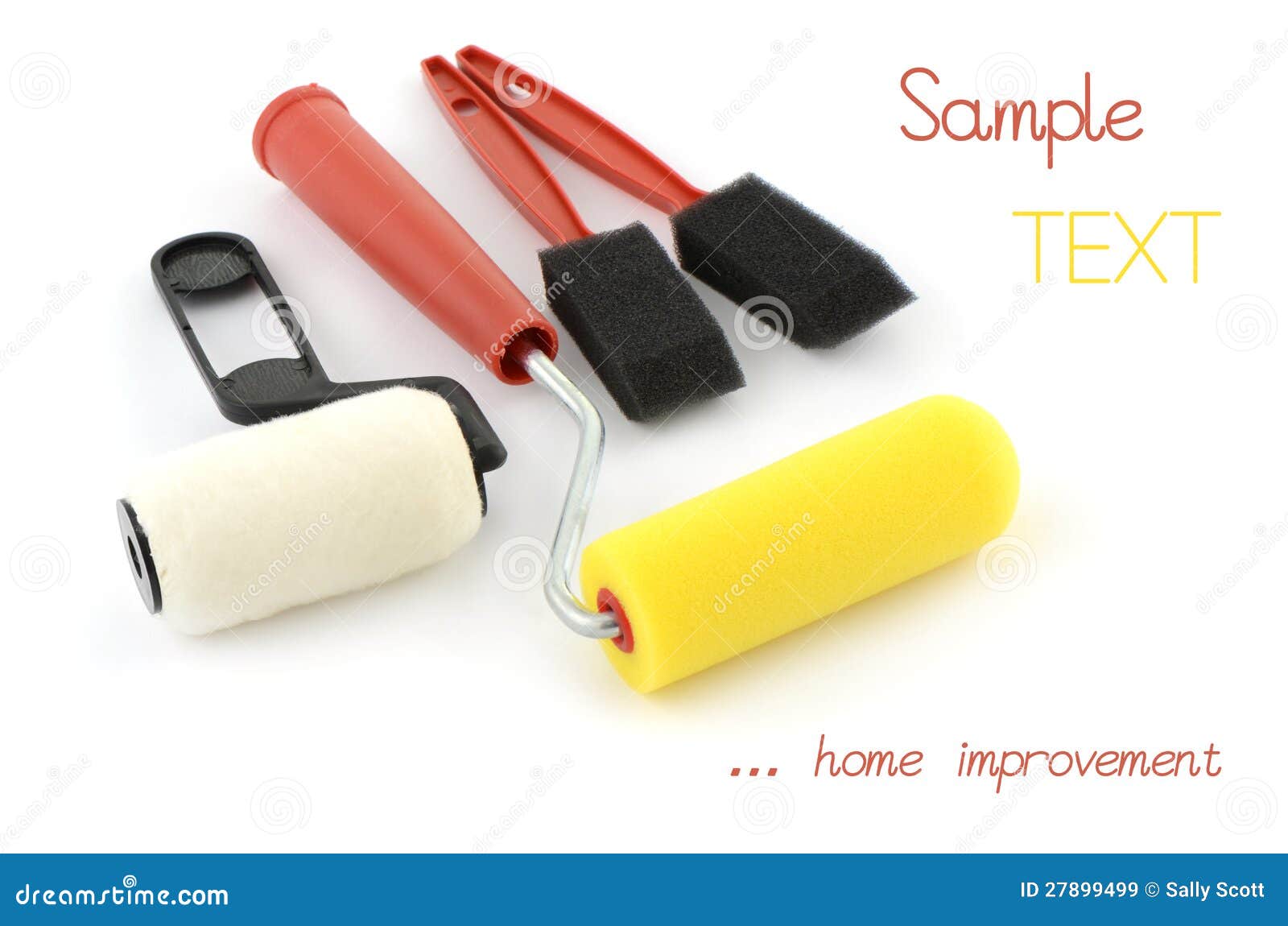 Small Paint Roller Stock Photo - Download Image Now - DIY, Home