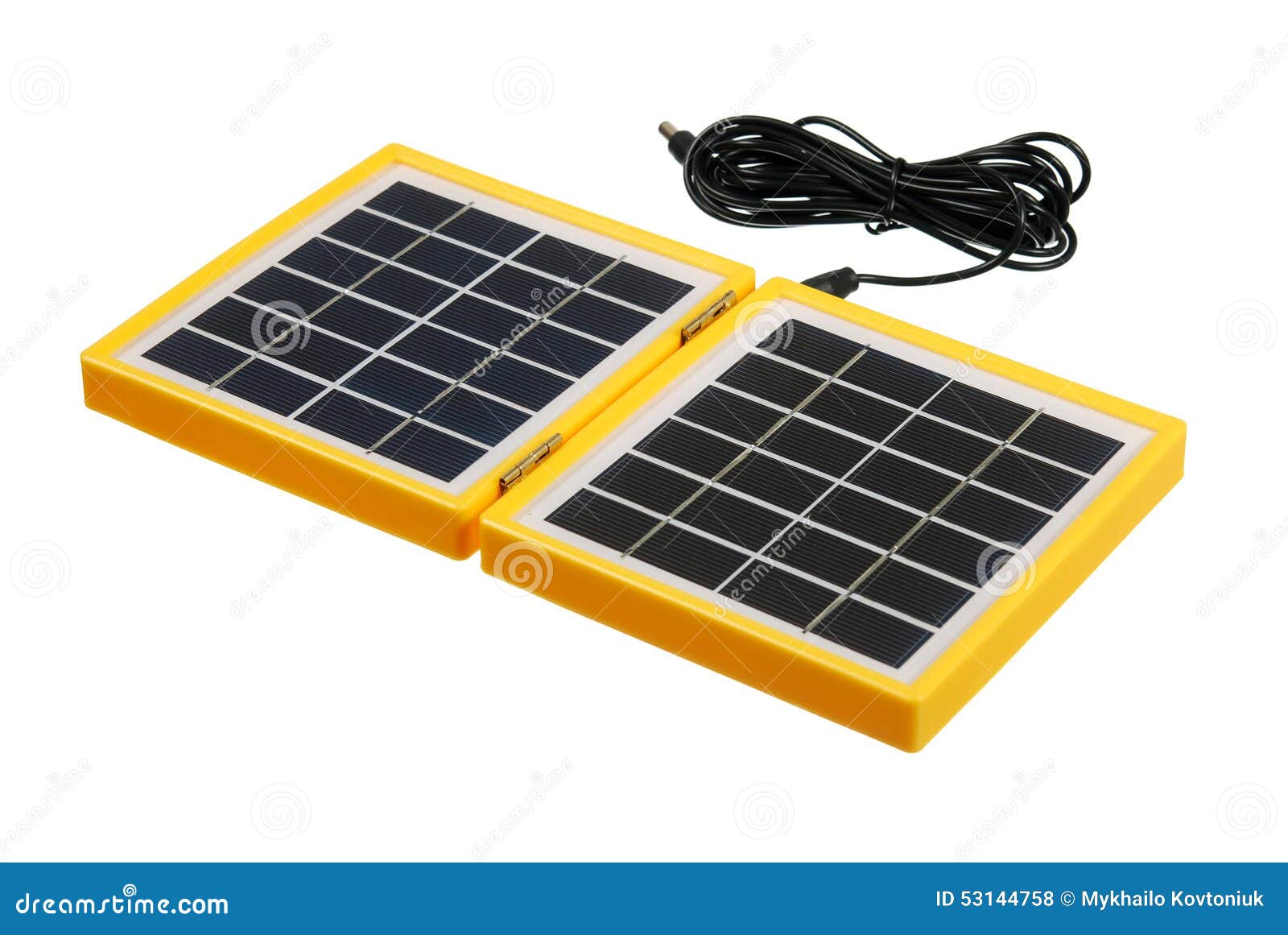 Mini panneau solaire photo stock. Image du rétablissement - 53144758