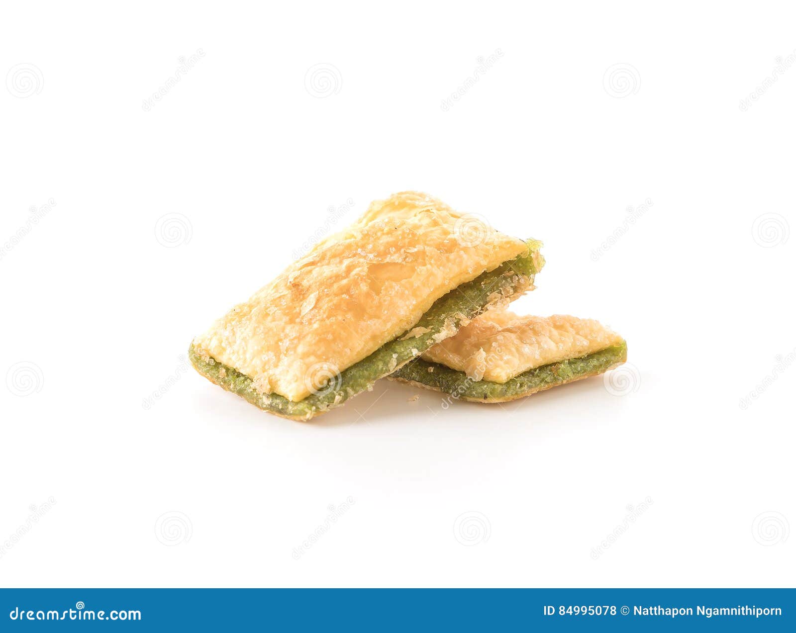 Mini Pie Biscuit with Kiwi Jam Stock Photo Image of puff, mini 84995078