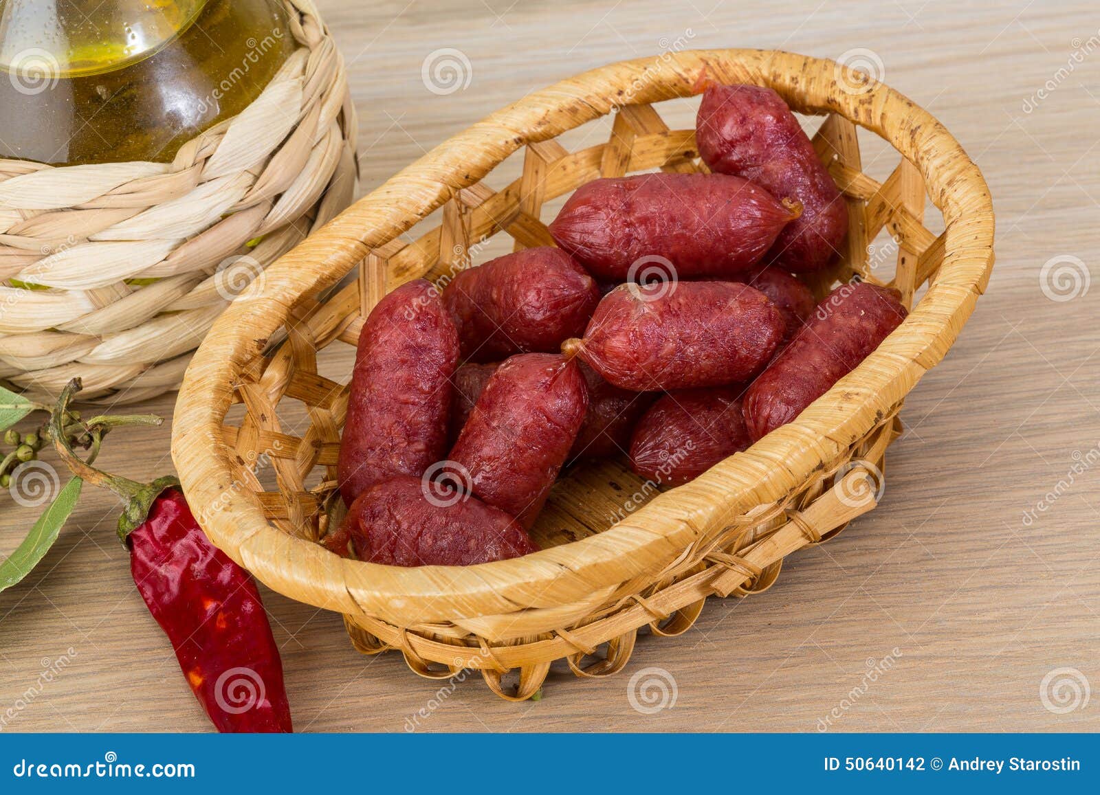 Mini salami stock photo. Image of fatty, snack, cabanossi 50640142