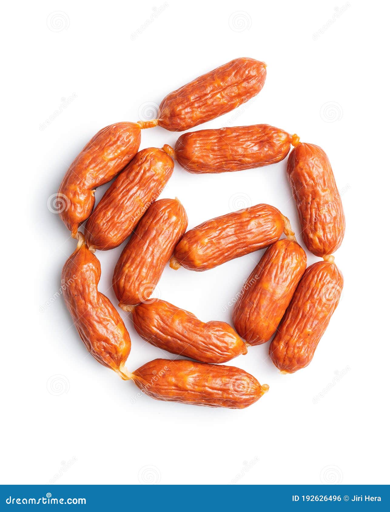 Mini salami sausages stock photo. Image of ingredient 192626496