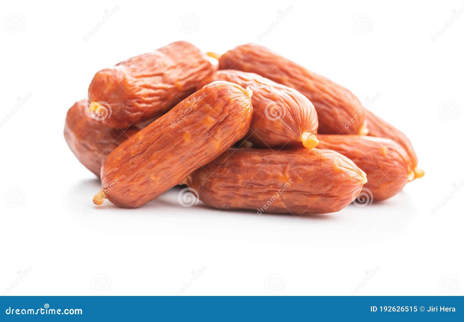Mini salami sausages stock image. Image of lunch, delicatessen 192626515