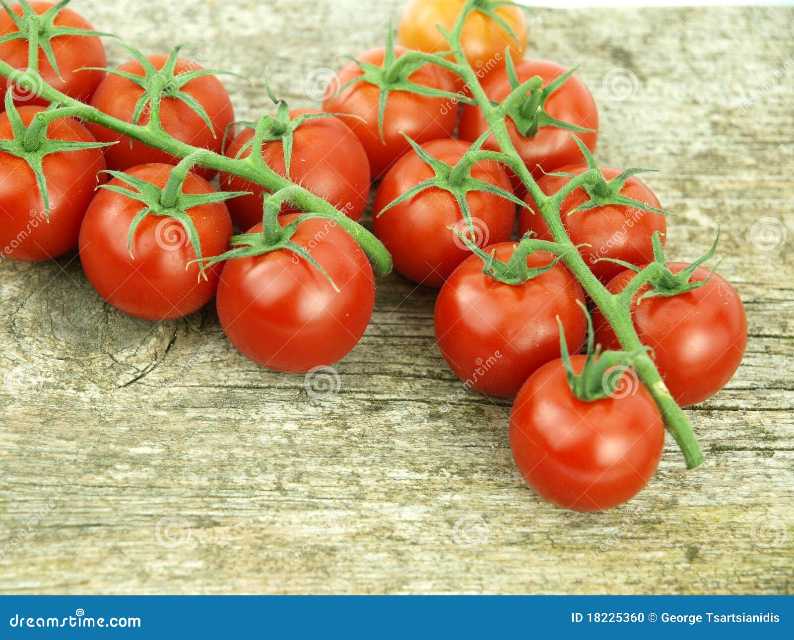 Mini tomatoes stock photo. Image of juicy, food, cooking 18225360