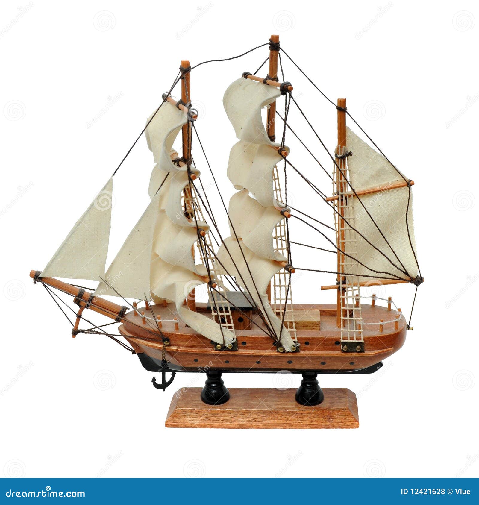 Miniature ship model stock photo. Image of explore, pirate 