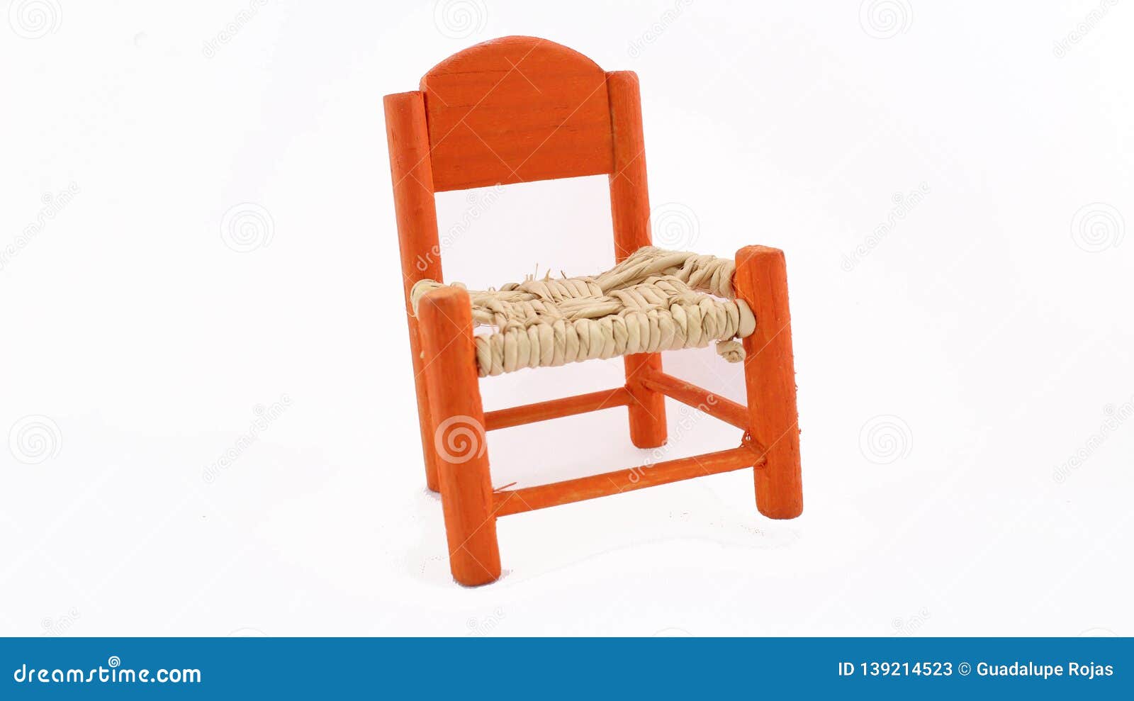 Miniatures Typical Chair Of Any Mexican Home Stock Image Image