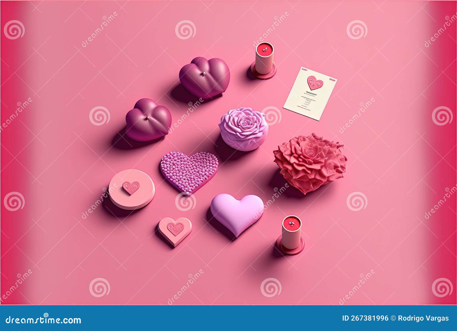 minimal background, mock up with podium for product display minimalist valentine's day pink