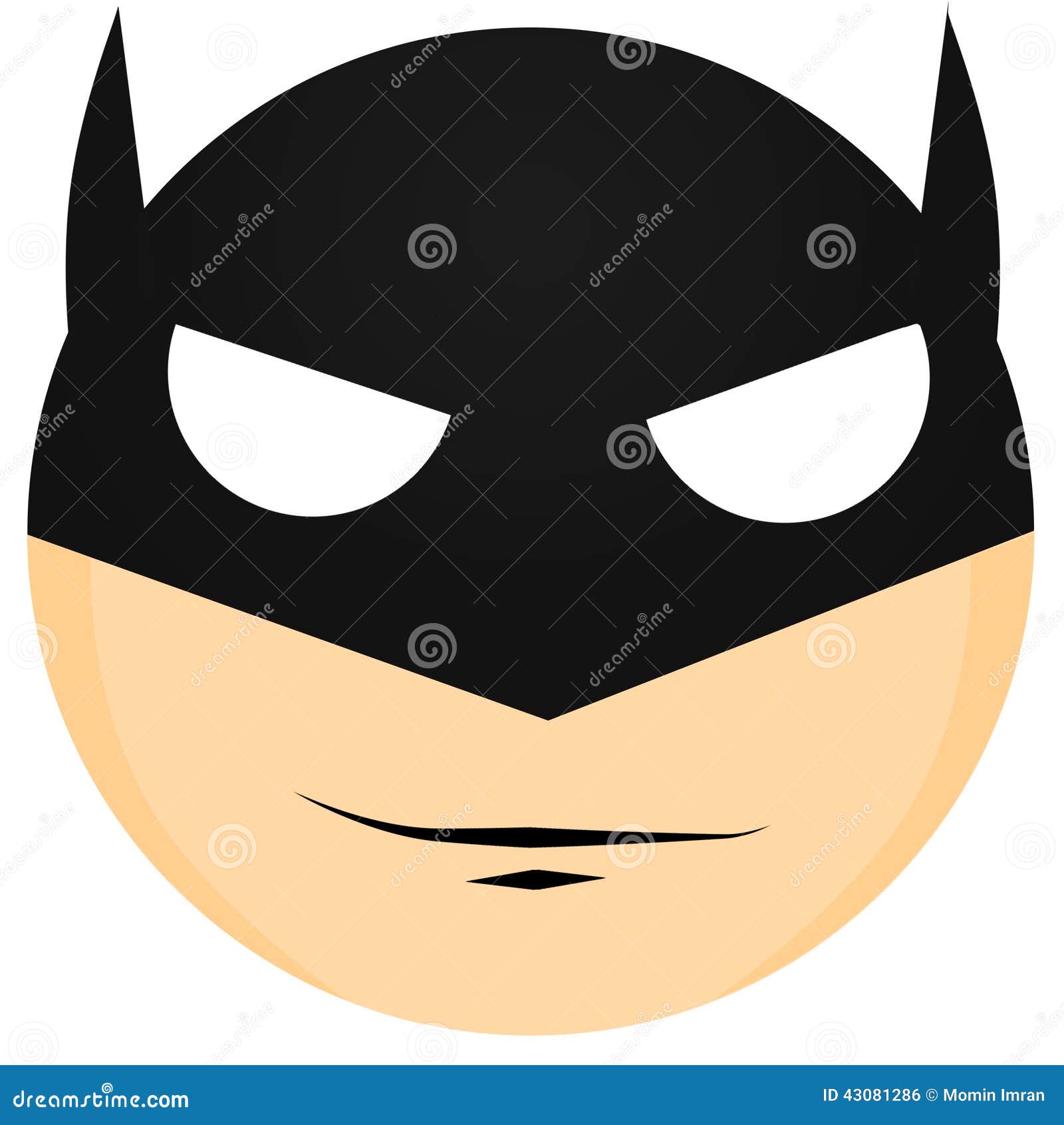 Minimal Batman Art stock illustration. Illustration of artistic - 43081286