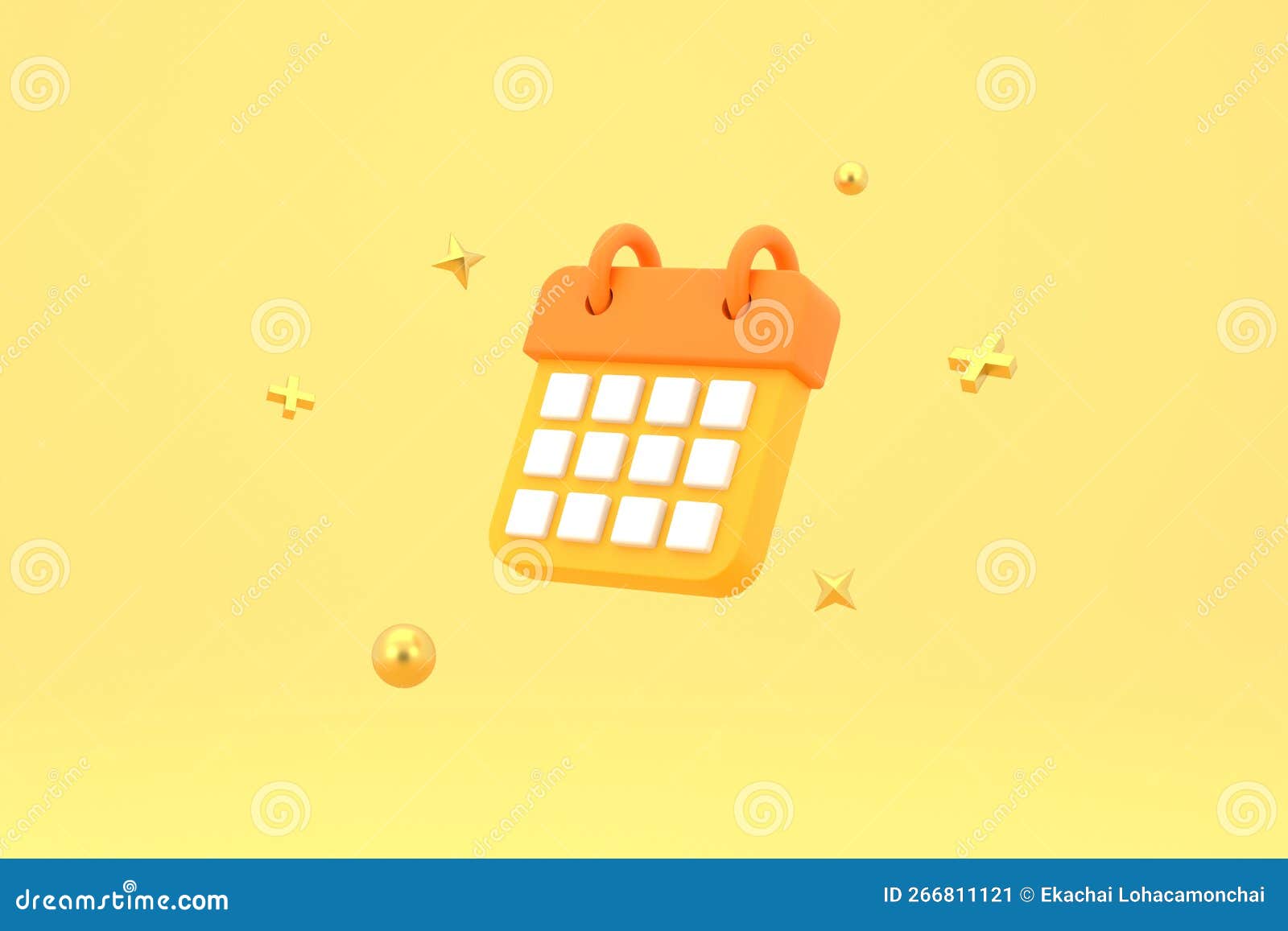 Minimal Calendar Icons. Calendar Date Icon Stock Illustration