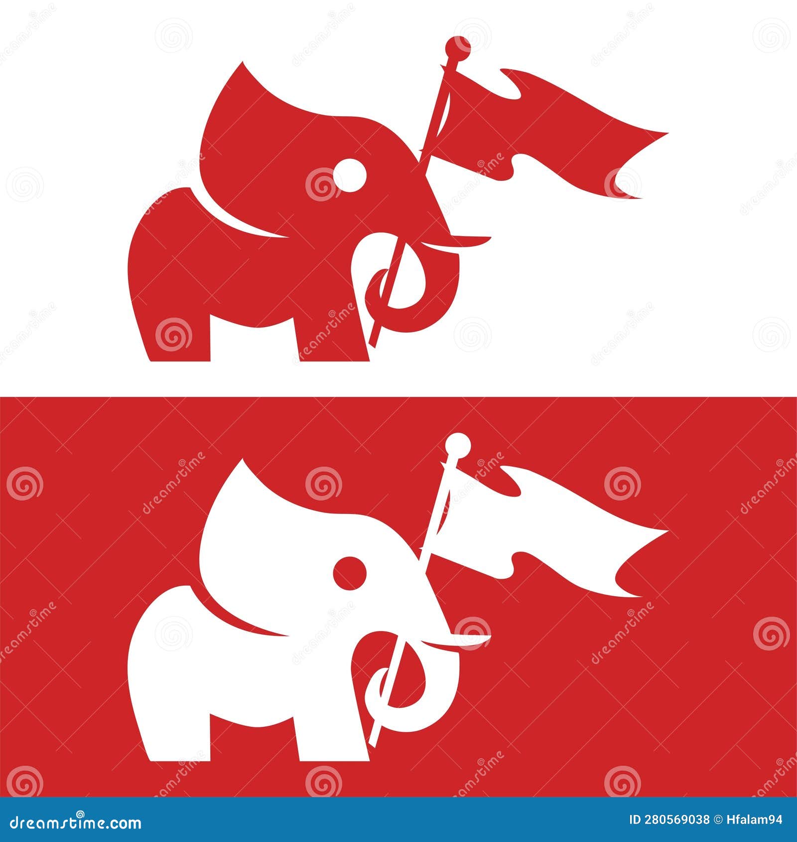Minimal Elephant Logo,Flat Elephant Blue Vector,simple Sitting Elephant