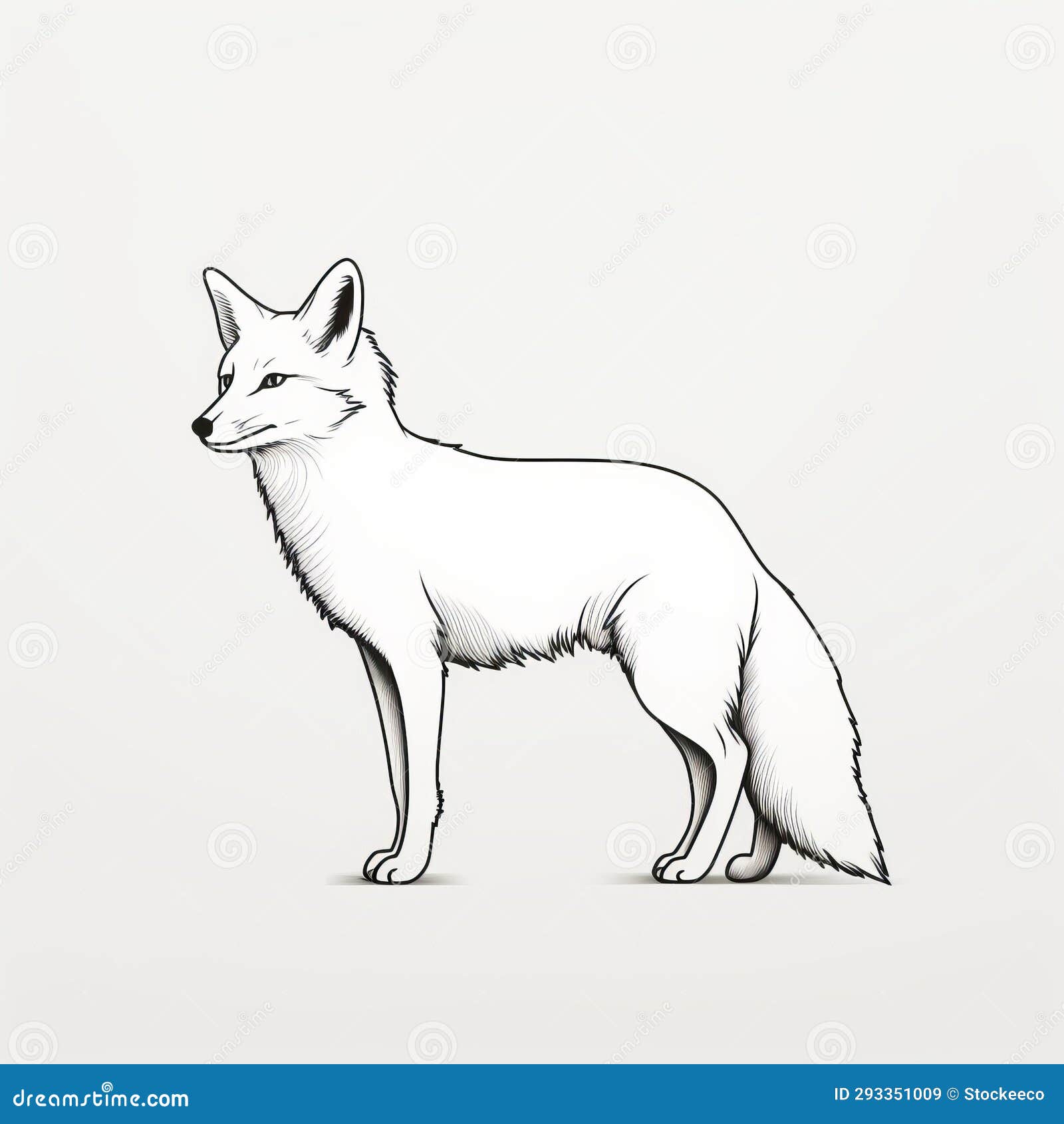 Minimal Retouching: Meticulously Detailed Hyper-realistic Fox