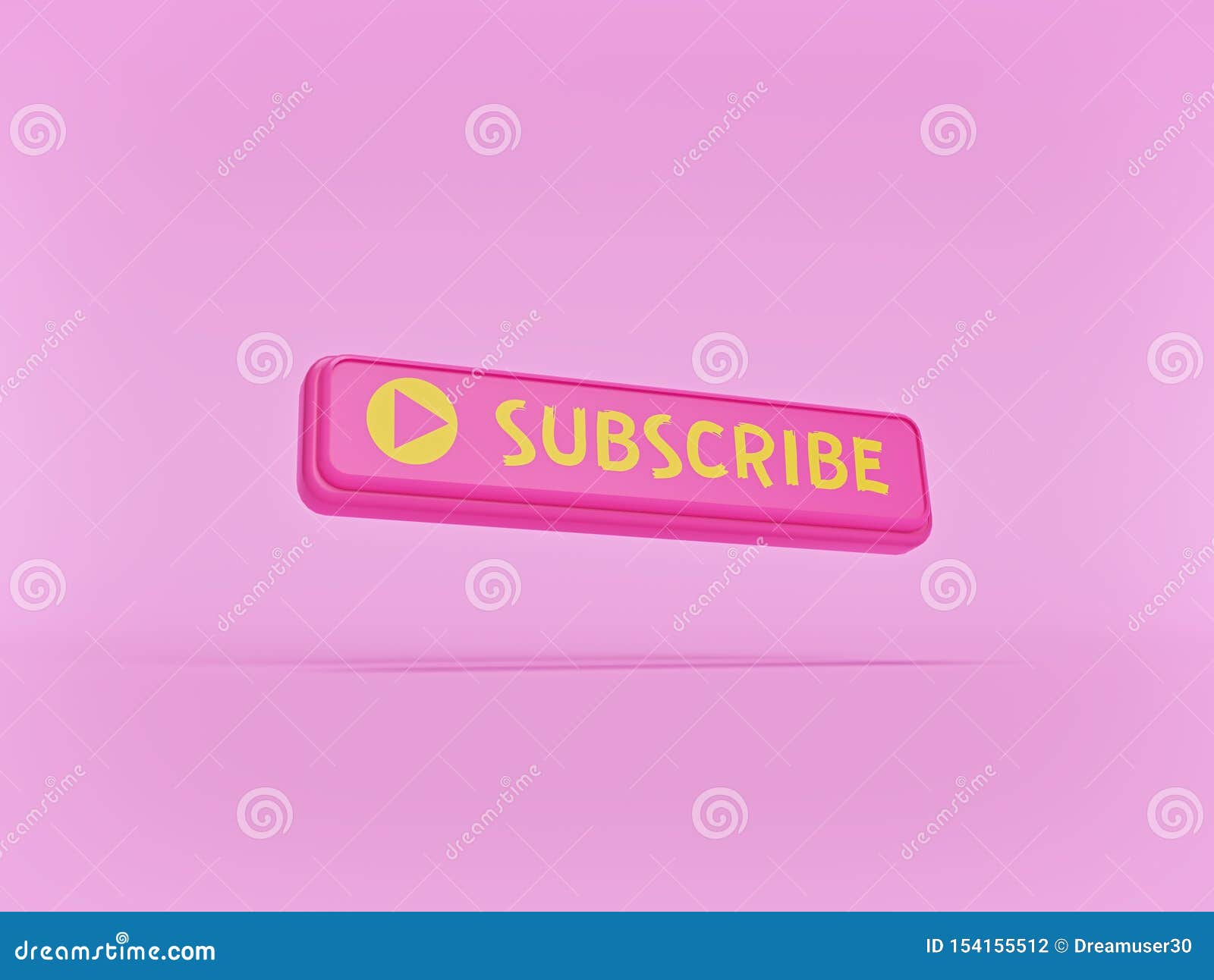 Pink Background Subscribe Button gambar ke 1