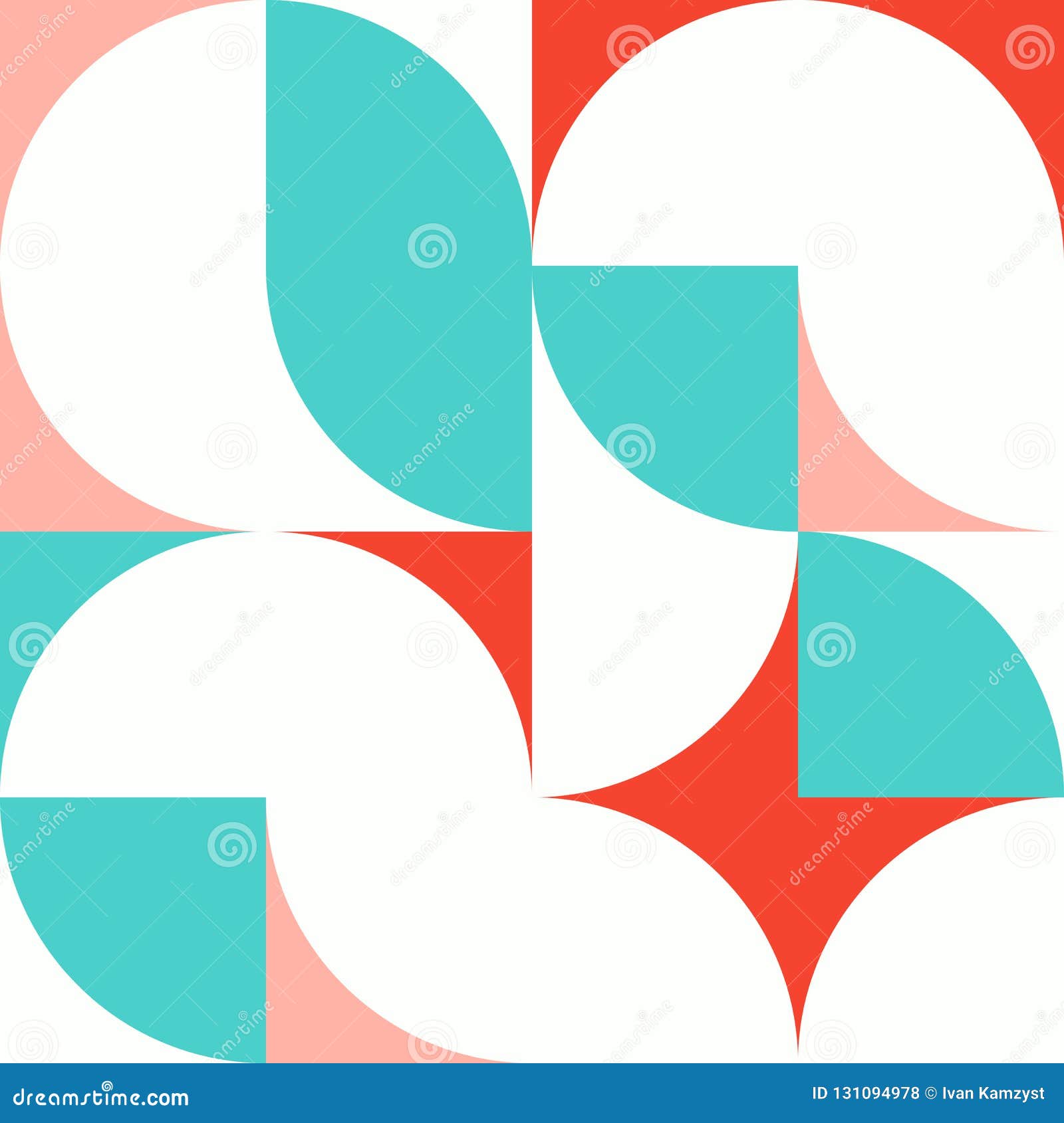Minimalist Background Seamless Pattern With Simple Shape Stock Vector Illustration Of Design Minimalist