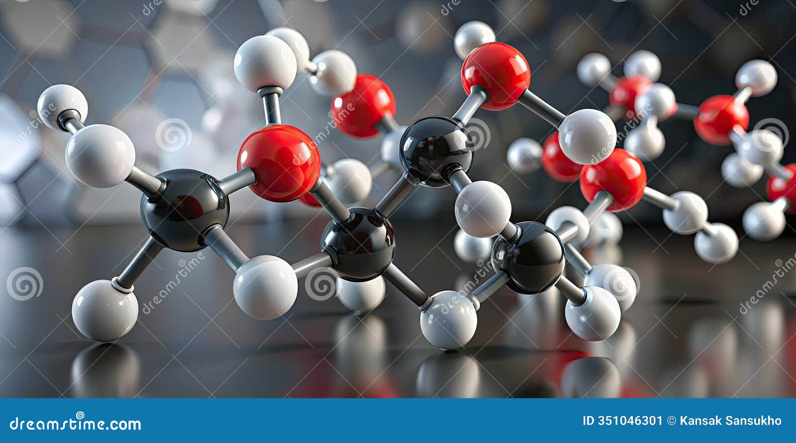 a simplified 3d molecular model of betahydroxybutyrate a key ketone body in metabolic biochemistry and its role in