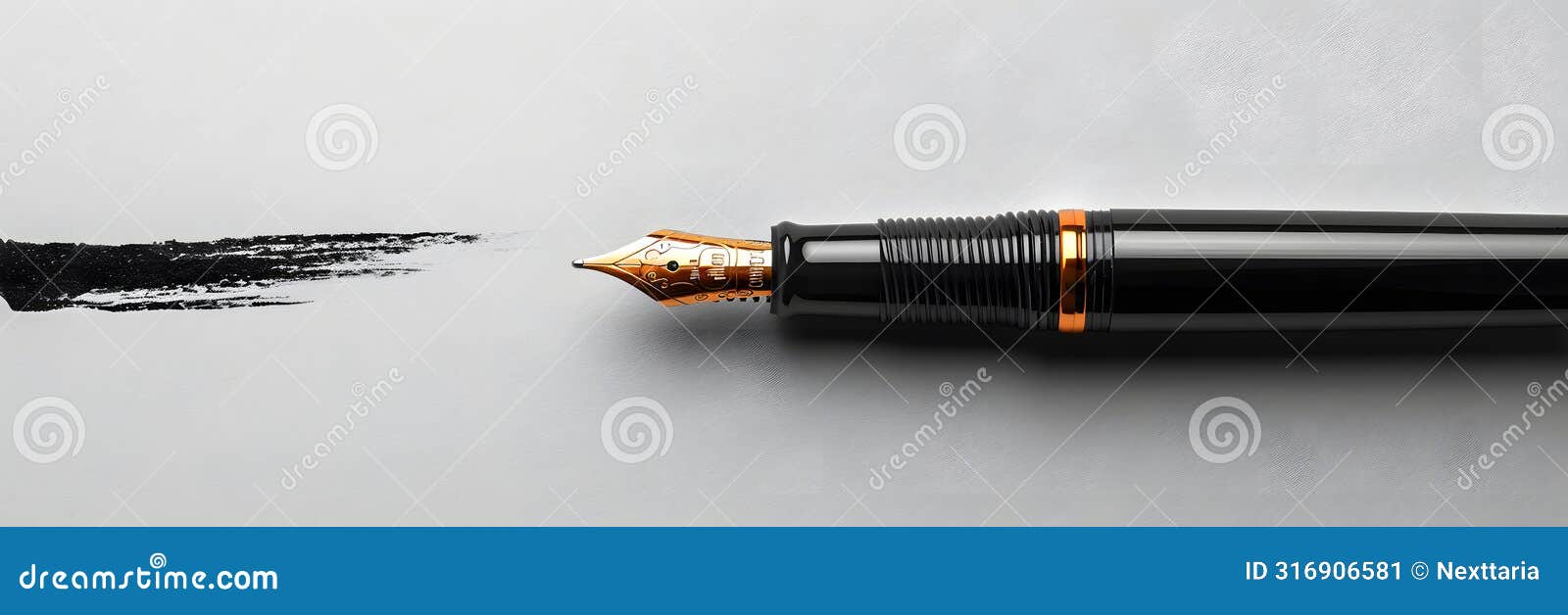 minimalist desk setup with single pen - simple office essentials