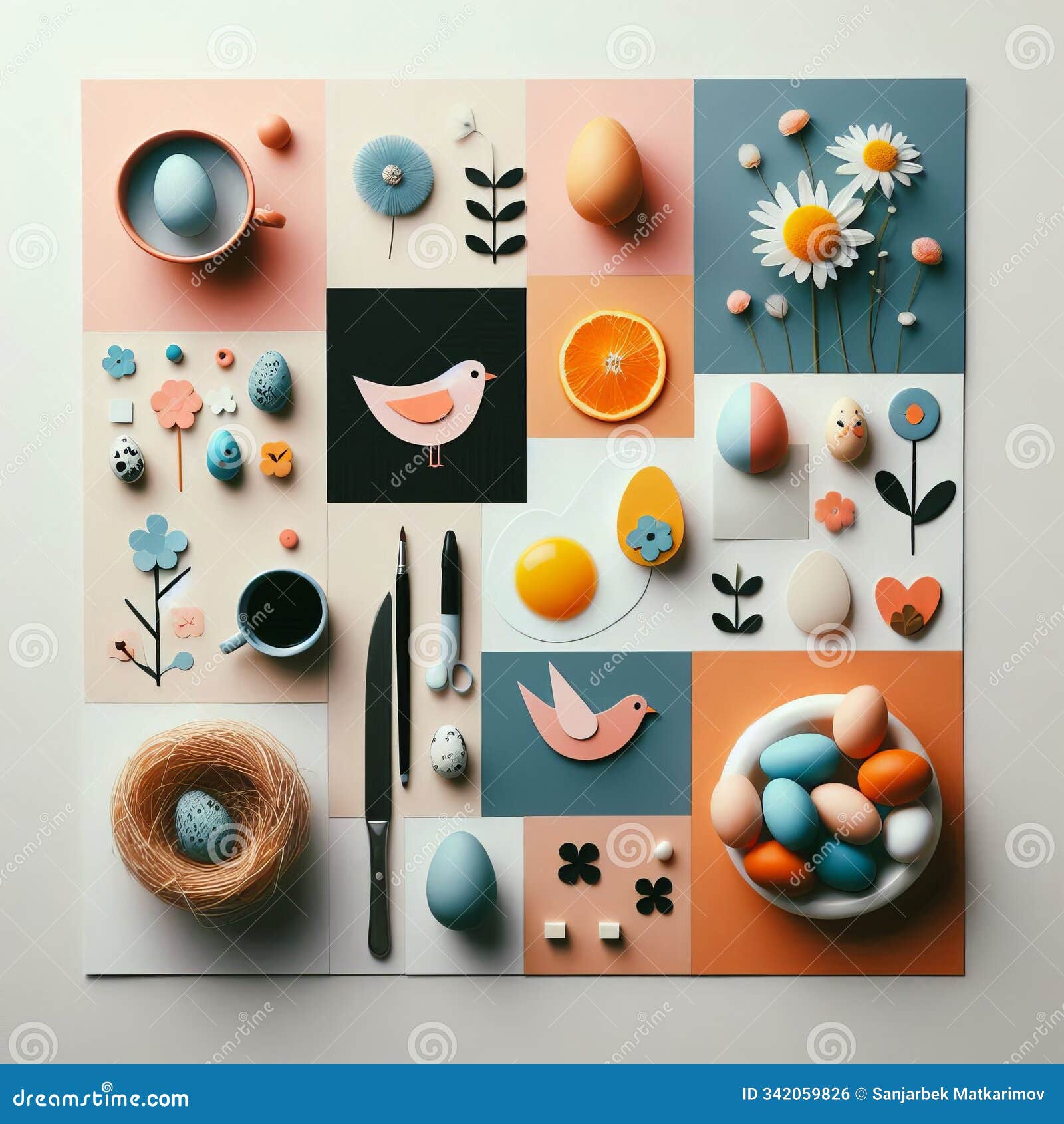 minimalist easter collage create a minimalist easter collage usi