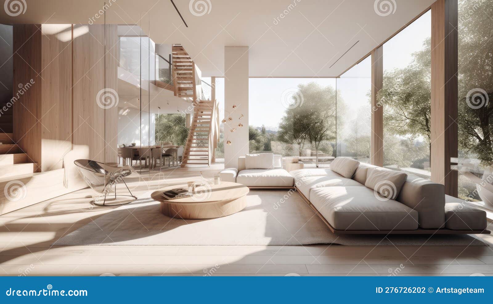 Minimalist Interior Design with a Focus on Natural Light and Air Flow