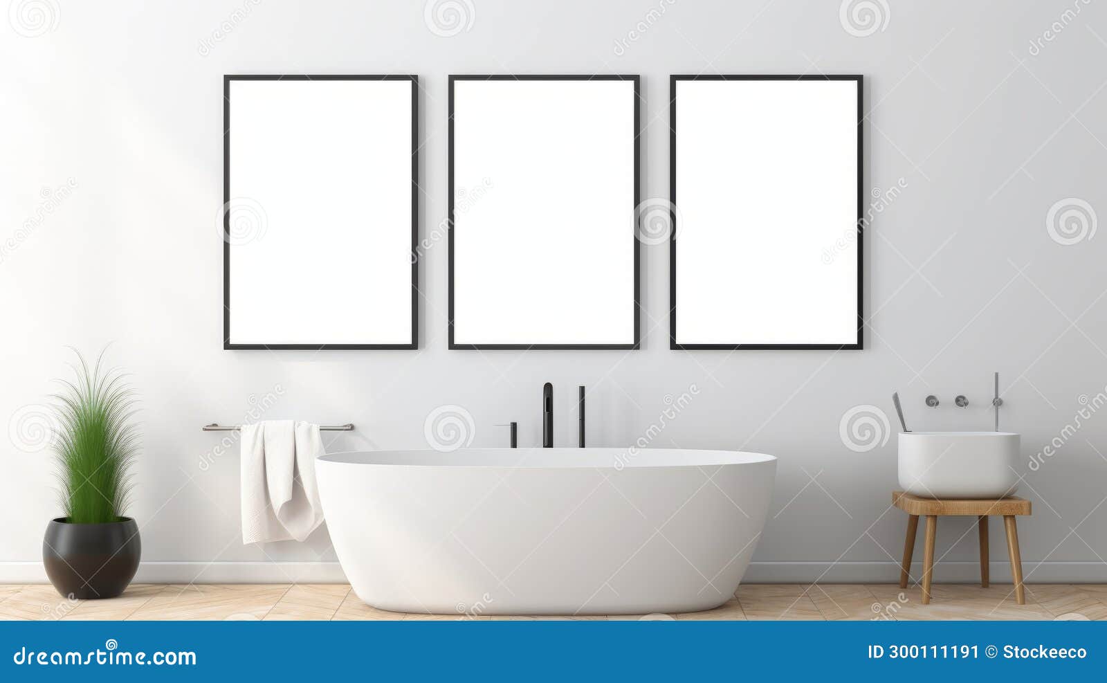 Minimalist 8k Resolution Frames for Bathroom Wall Decor Stock