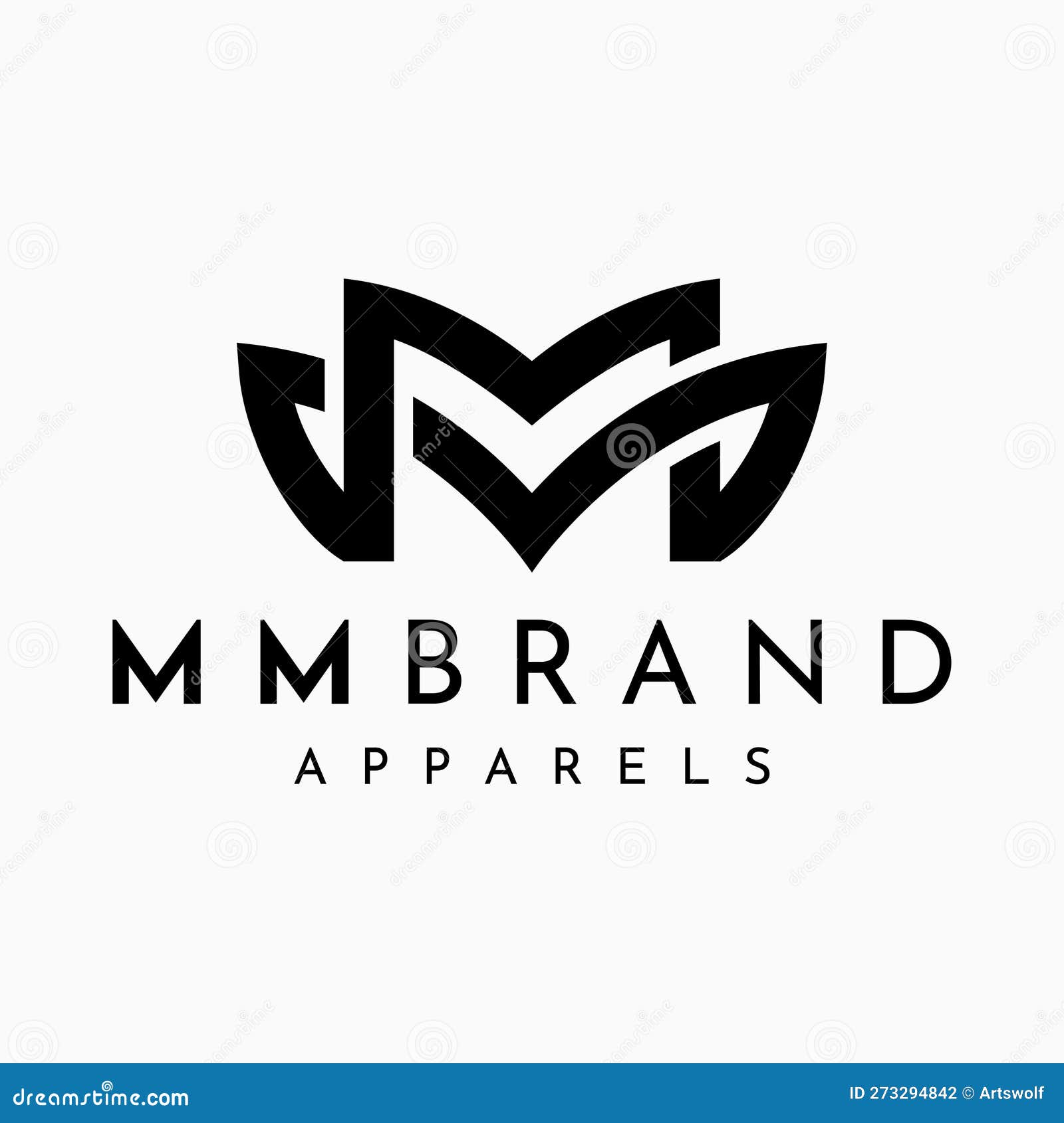 Minimalist Line Letter MM Logo Design Template. Modern Apparel Initial M MM  Logo Stock Vector - Illustration of vector, symbol: 273294842