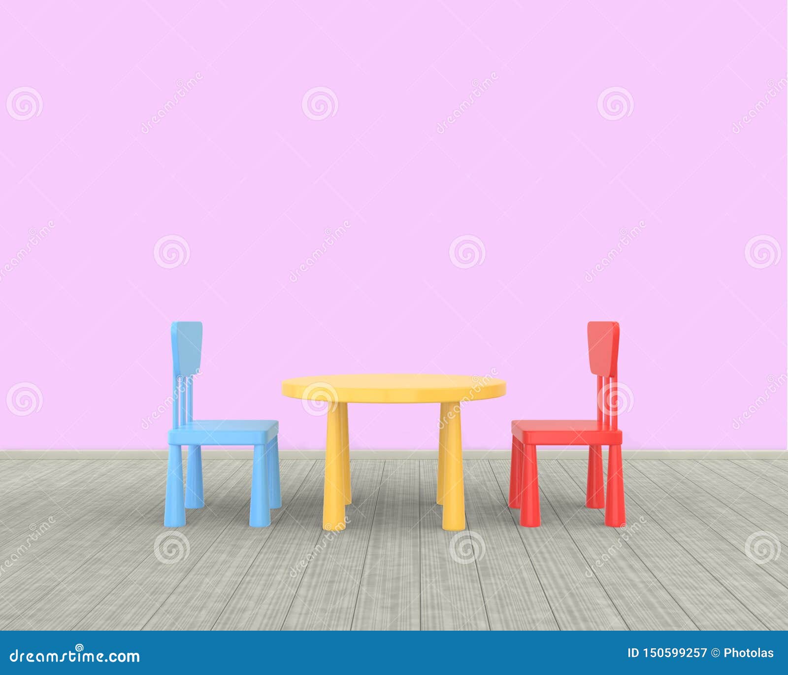nursery table and chairs