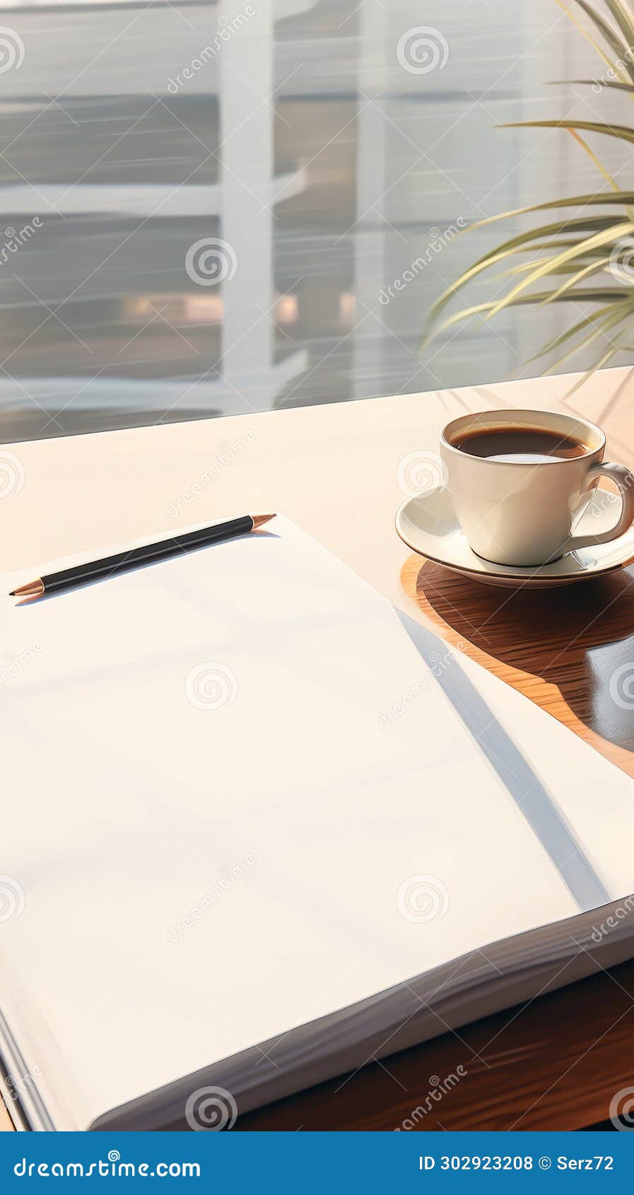 Minimalist office desk stock photo. Image of homeoffice - 302923208
