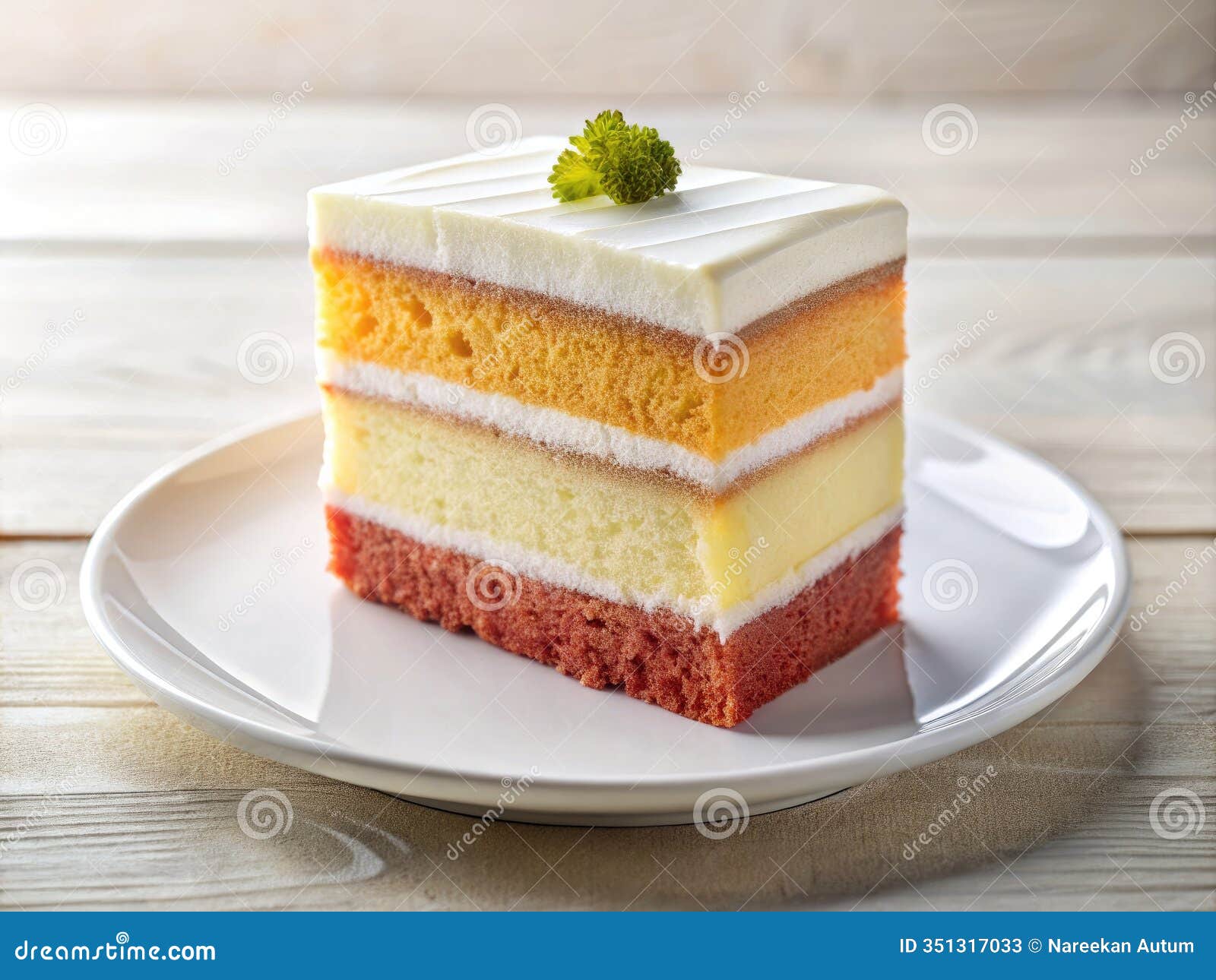 minimalist threelayer cake slice a study in elegant simplicity and delicious texture