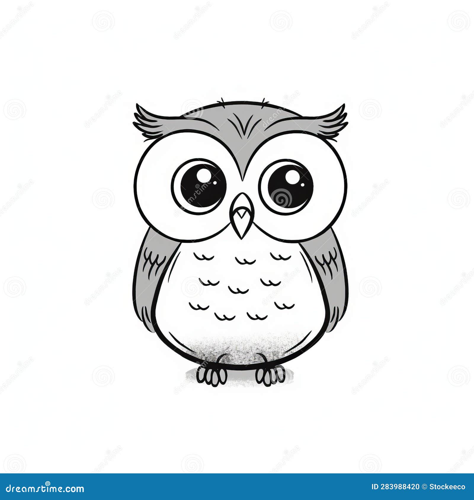 Chromaflutters Cute Owl Drawing Collection - COLORFUL 4
