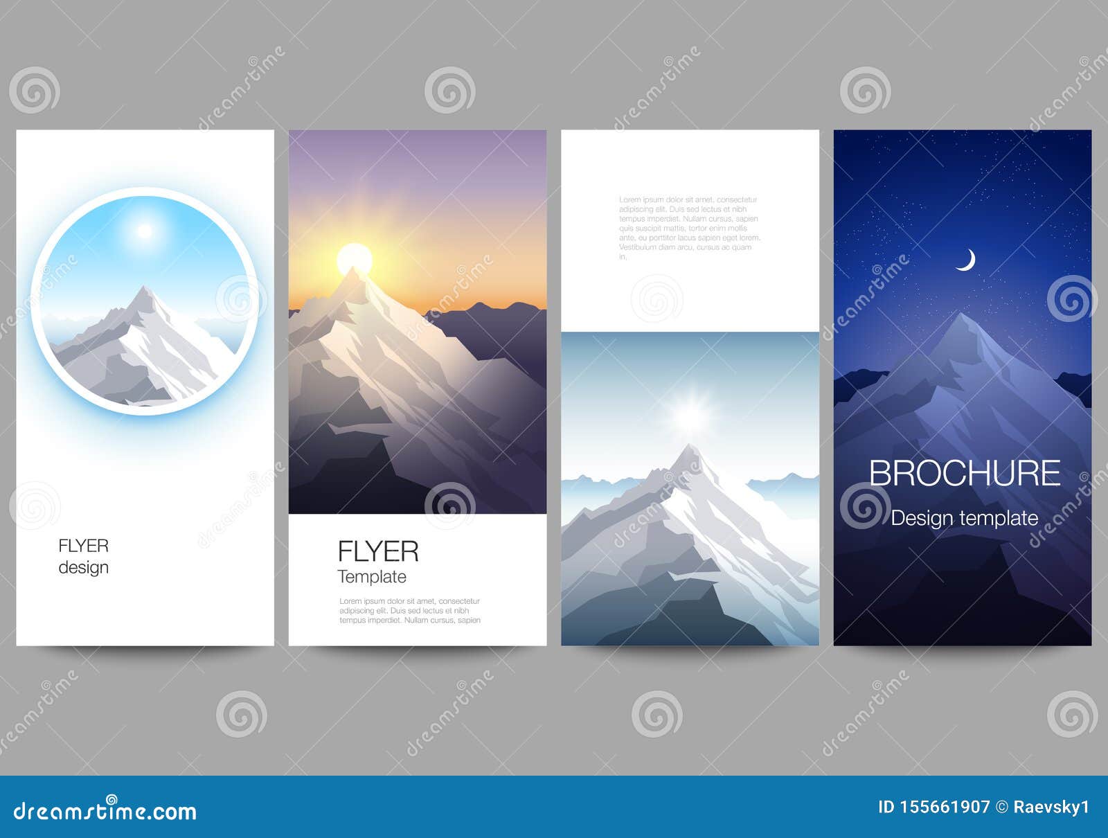 The Minimalistic Vector Illustration of the Editable Layout of Pertaining To Outdoor Banner Design Templates