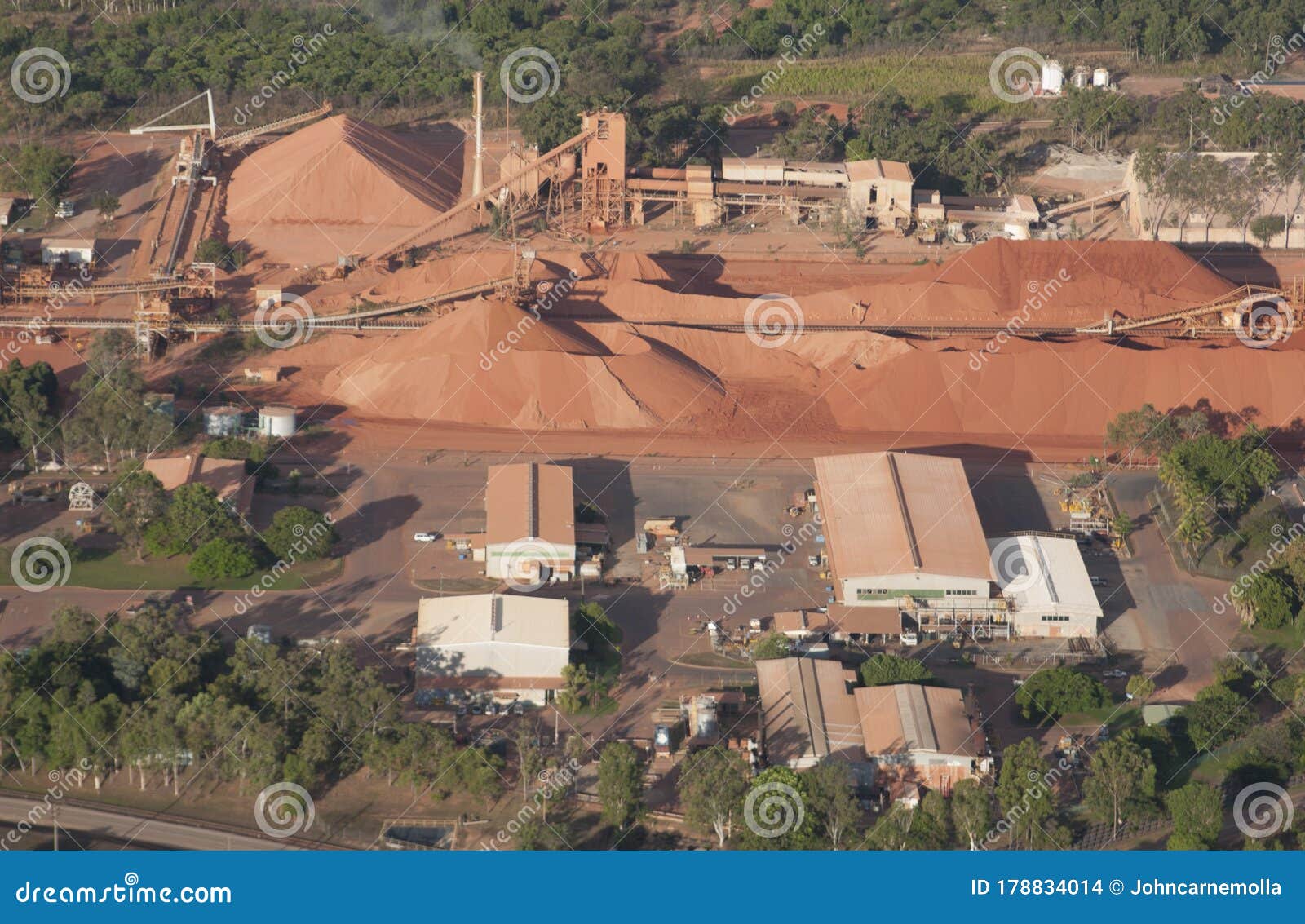 Mining Bauxite at Weipa in Cape York Stock Photo Image of australia